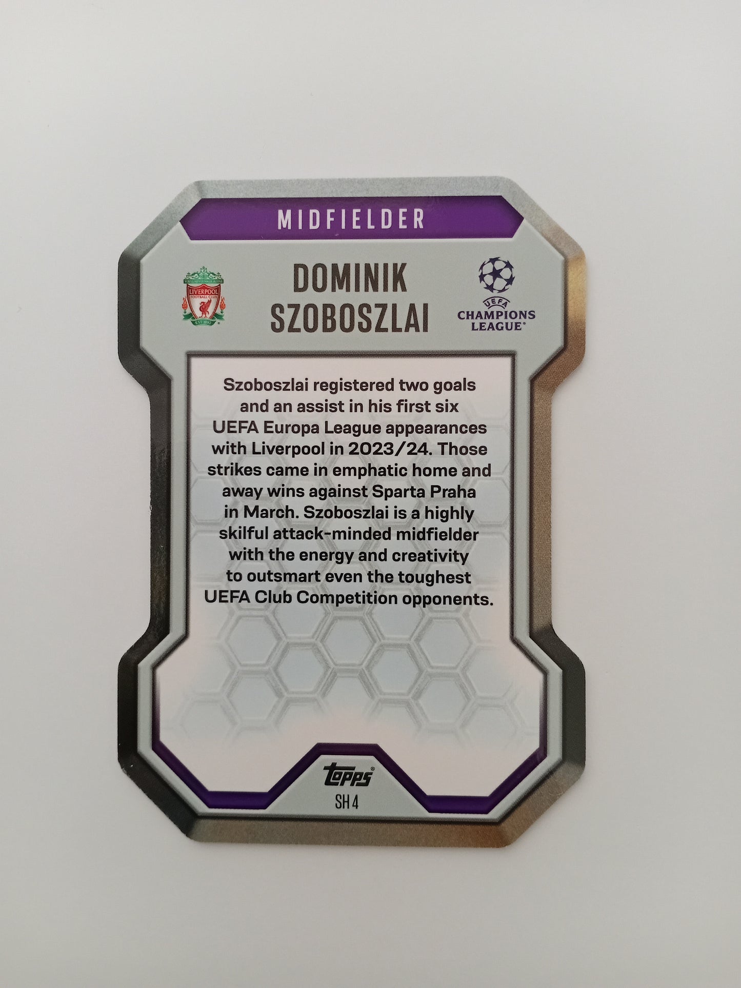Dominik Szoboszlai card (holo)