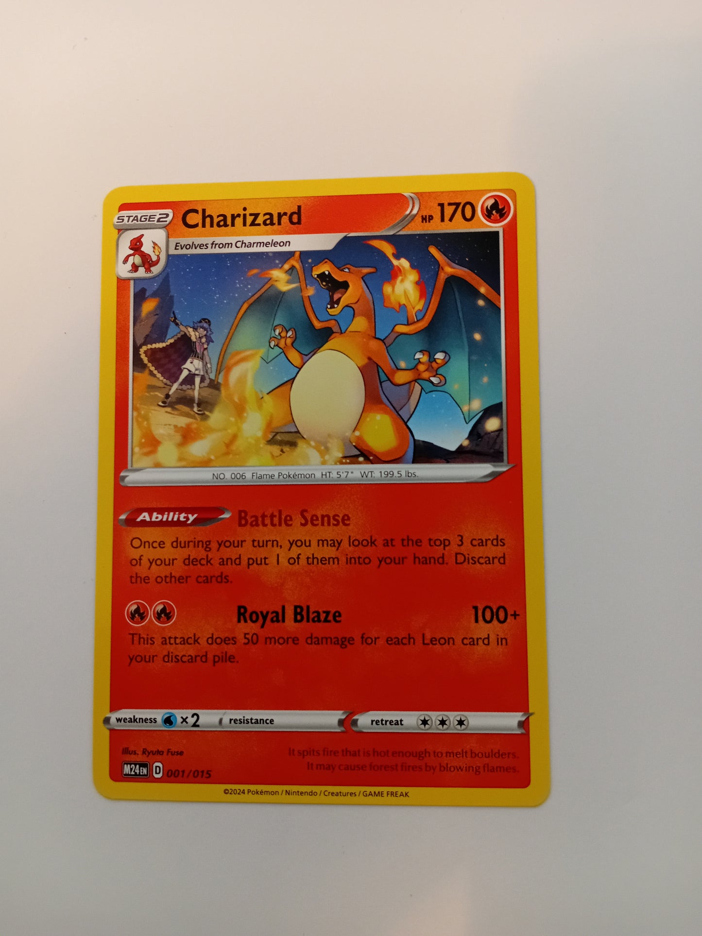 Charizard Card