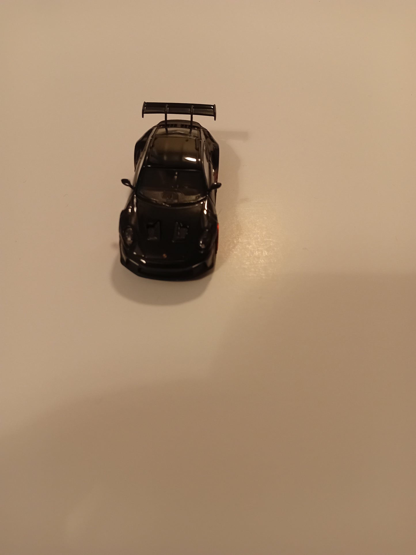 Mini GT Porsche 911 GT3 RS Black with Pyro Red