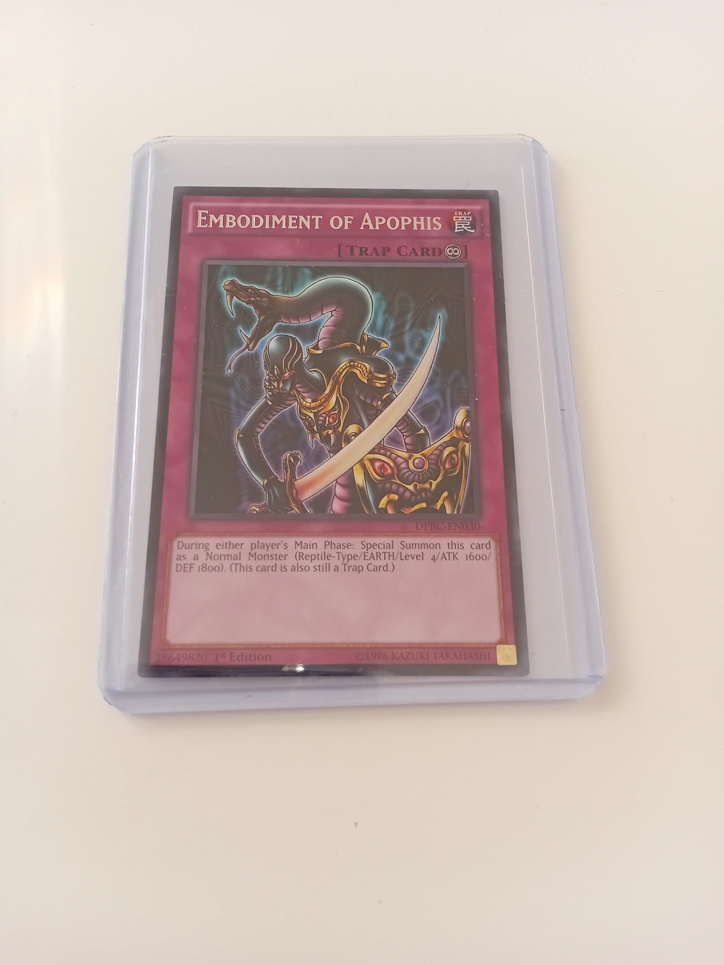 Embodiment of Apophis (1st edition) card