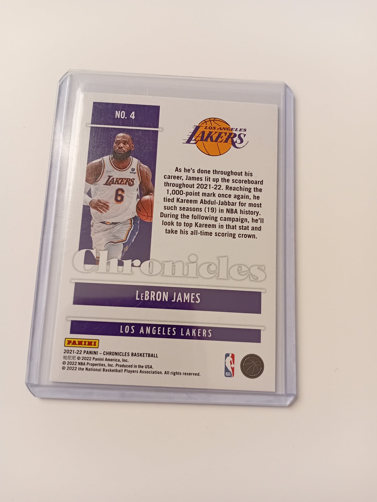LeBron James Card