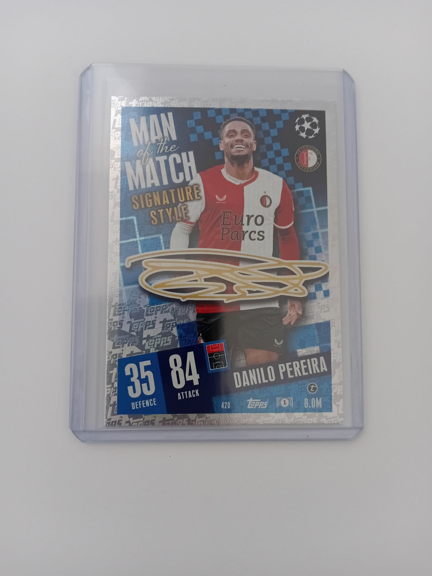 Danilo Pereira card (holo)