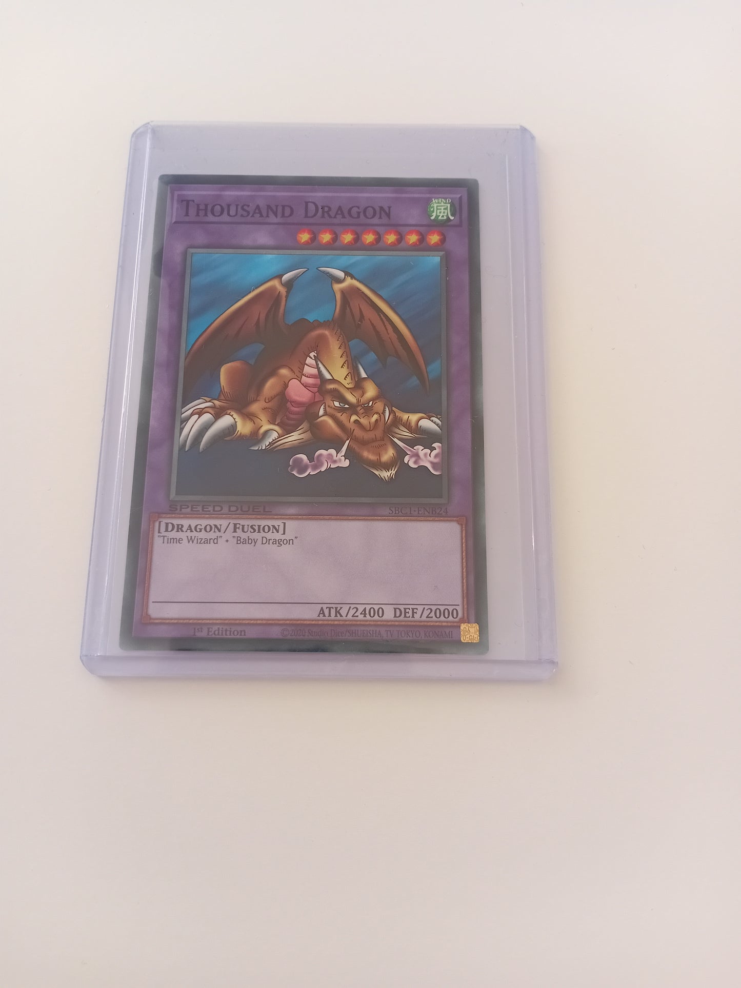 Thousand Dragon (speed duel version) card