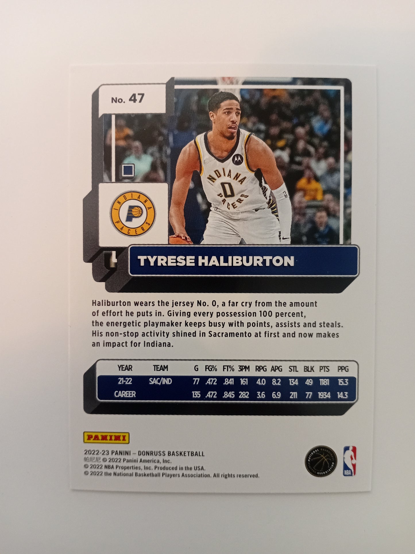 Tyrese Haliburton card