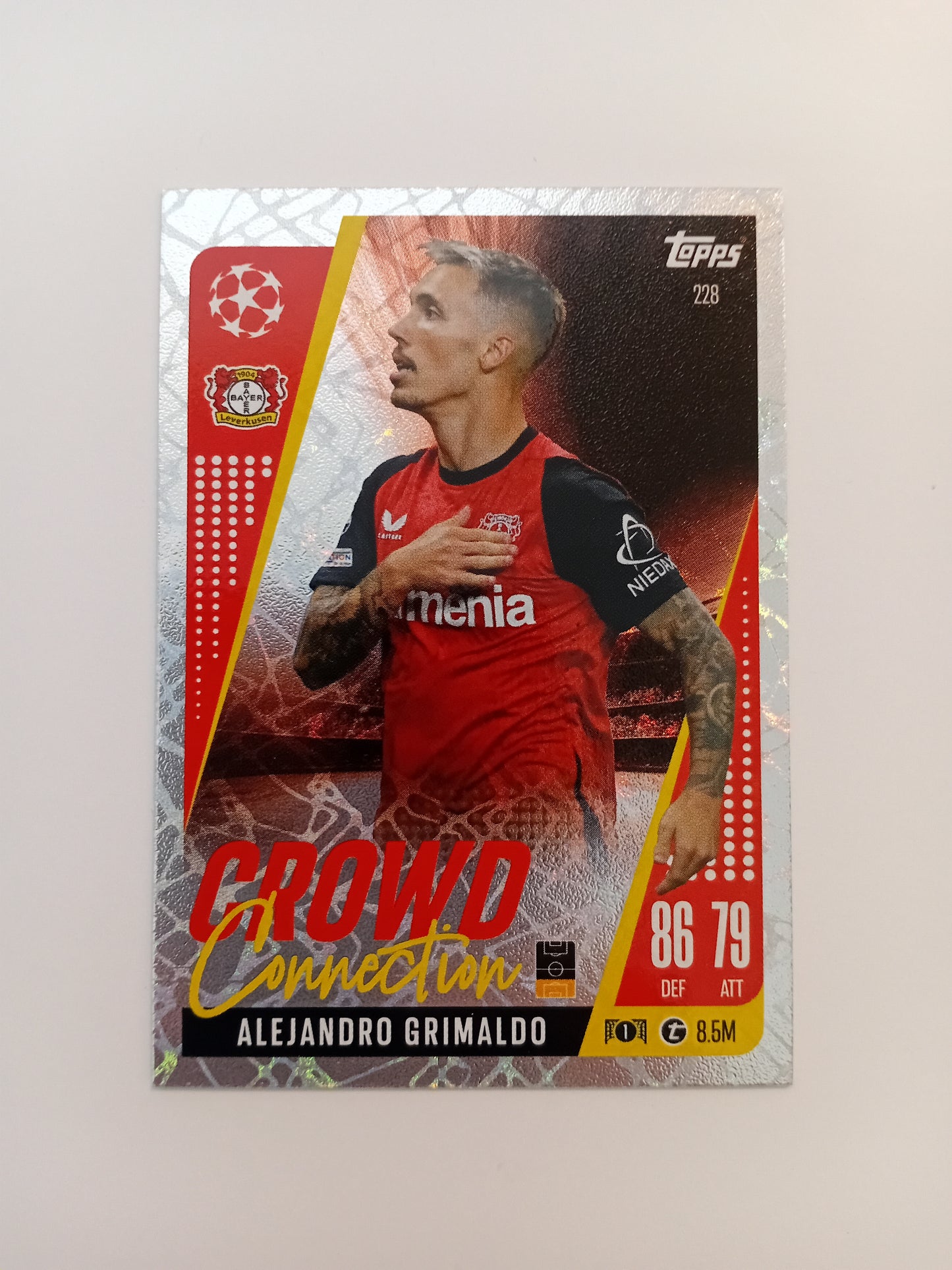 Alejandro Grimaldo card (holo)