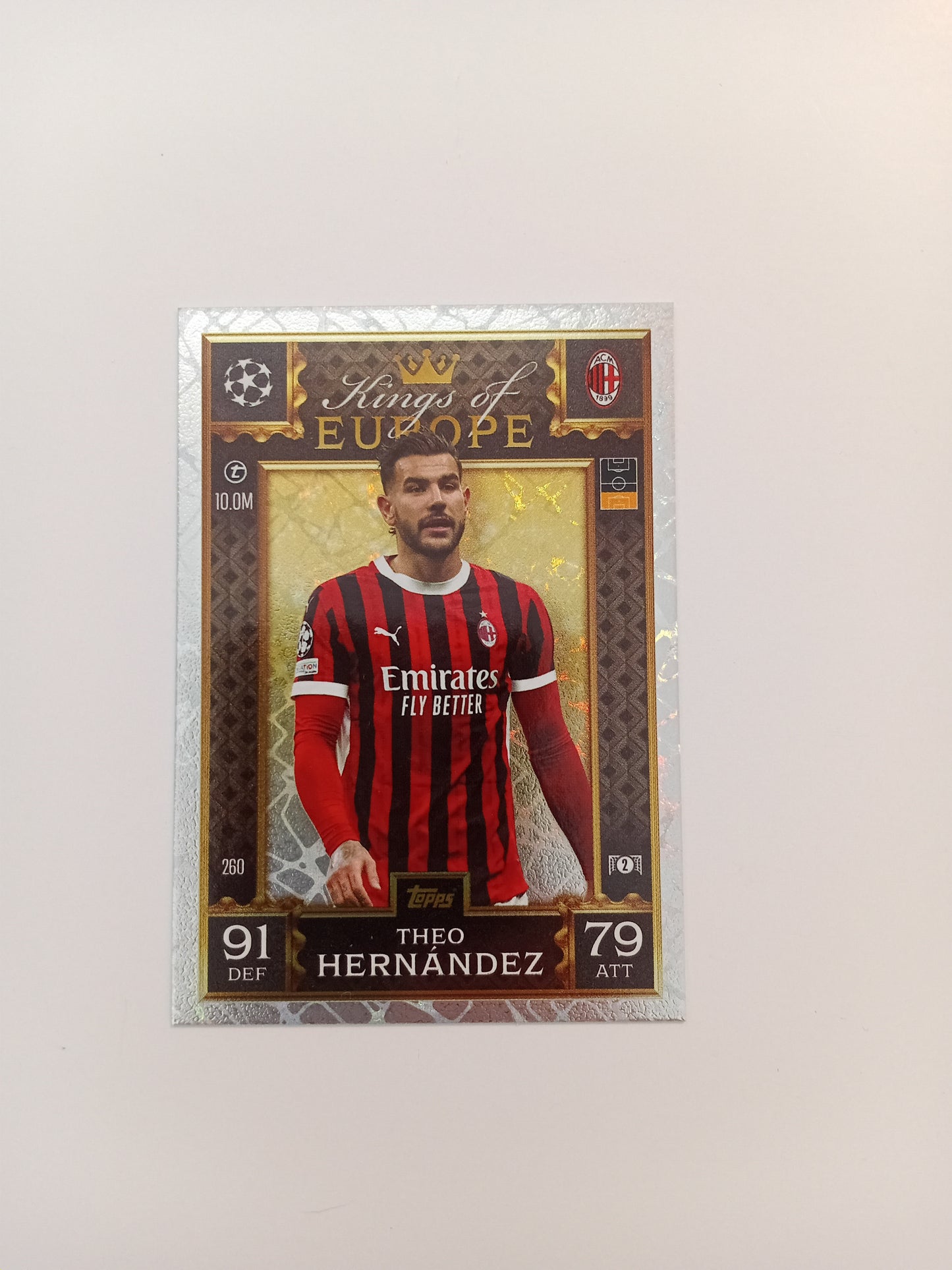 Theo Hernandez card (holo)