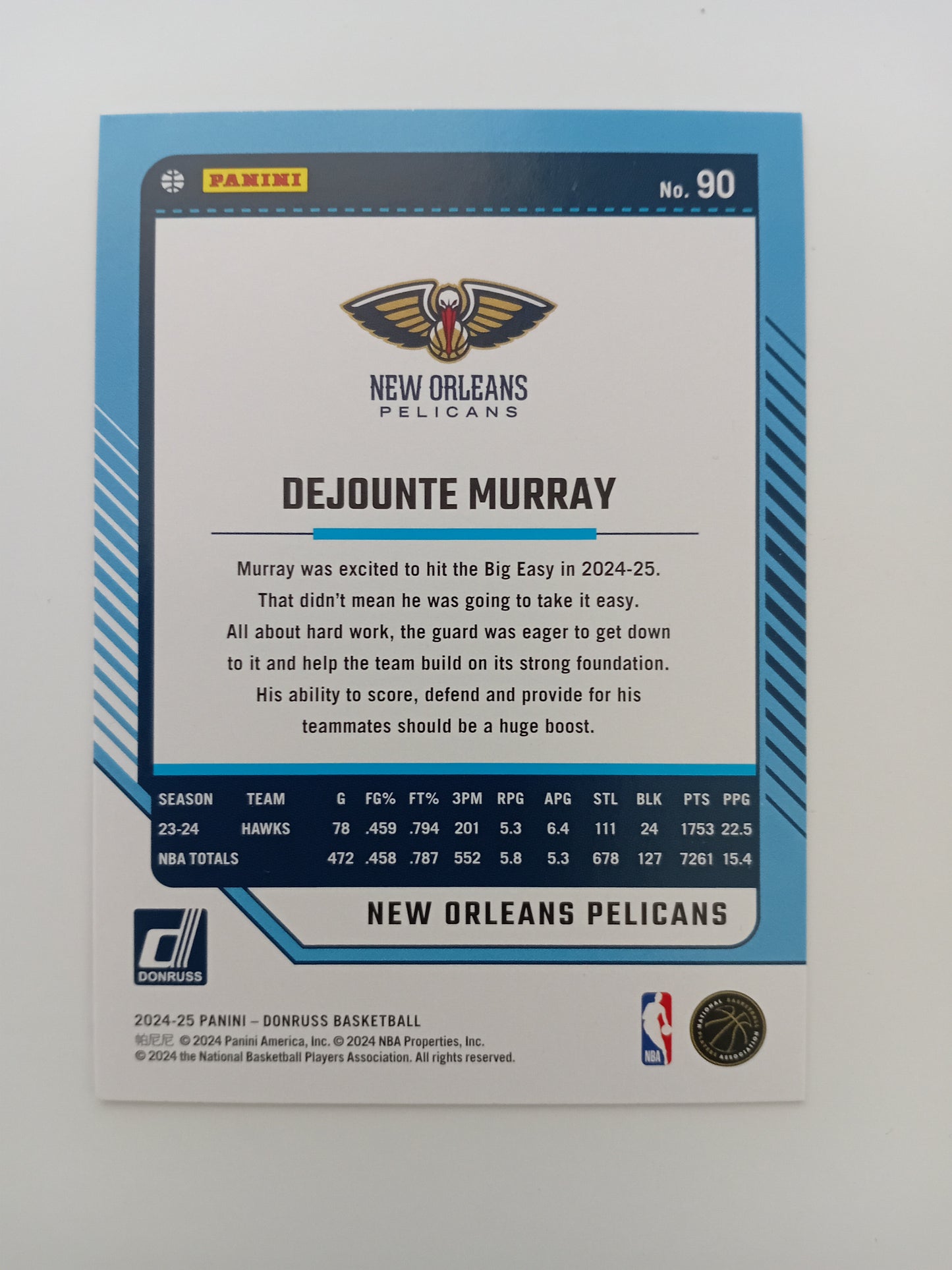 Dejounte Murray card