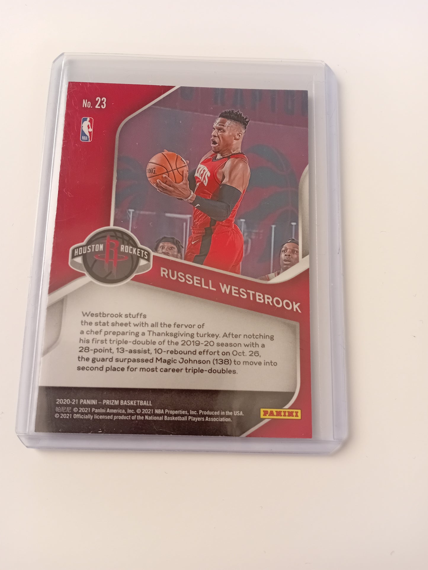 Russell Westbrook card