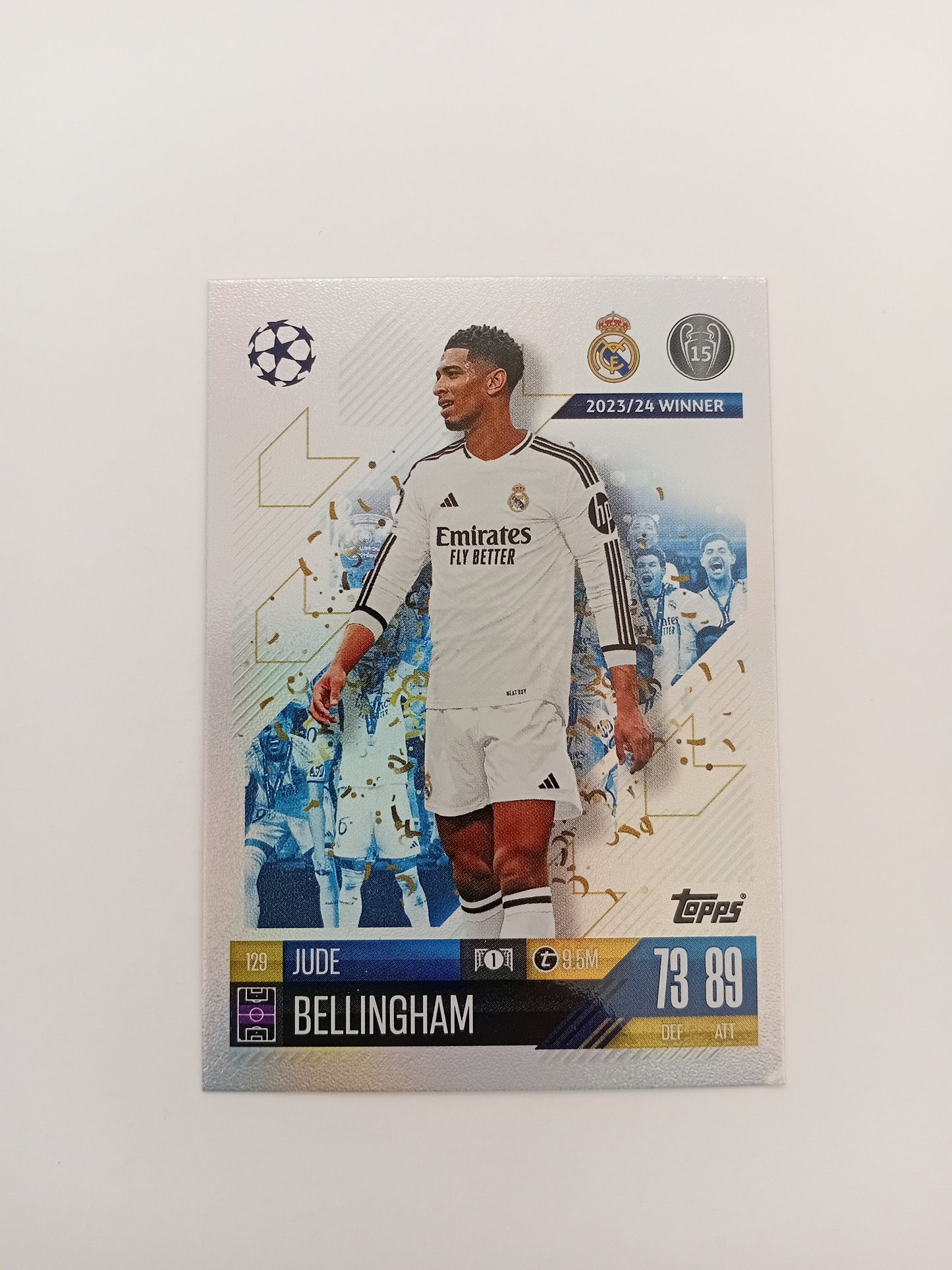 Jude Bellingham card (holo)