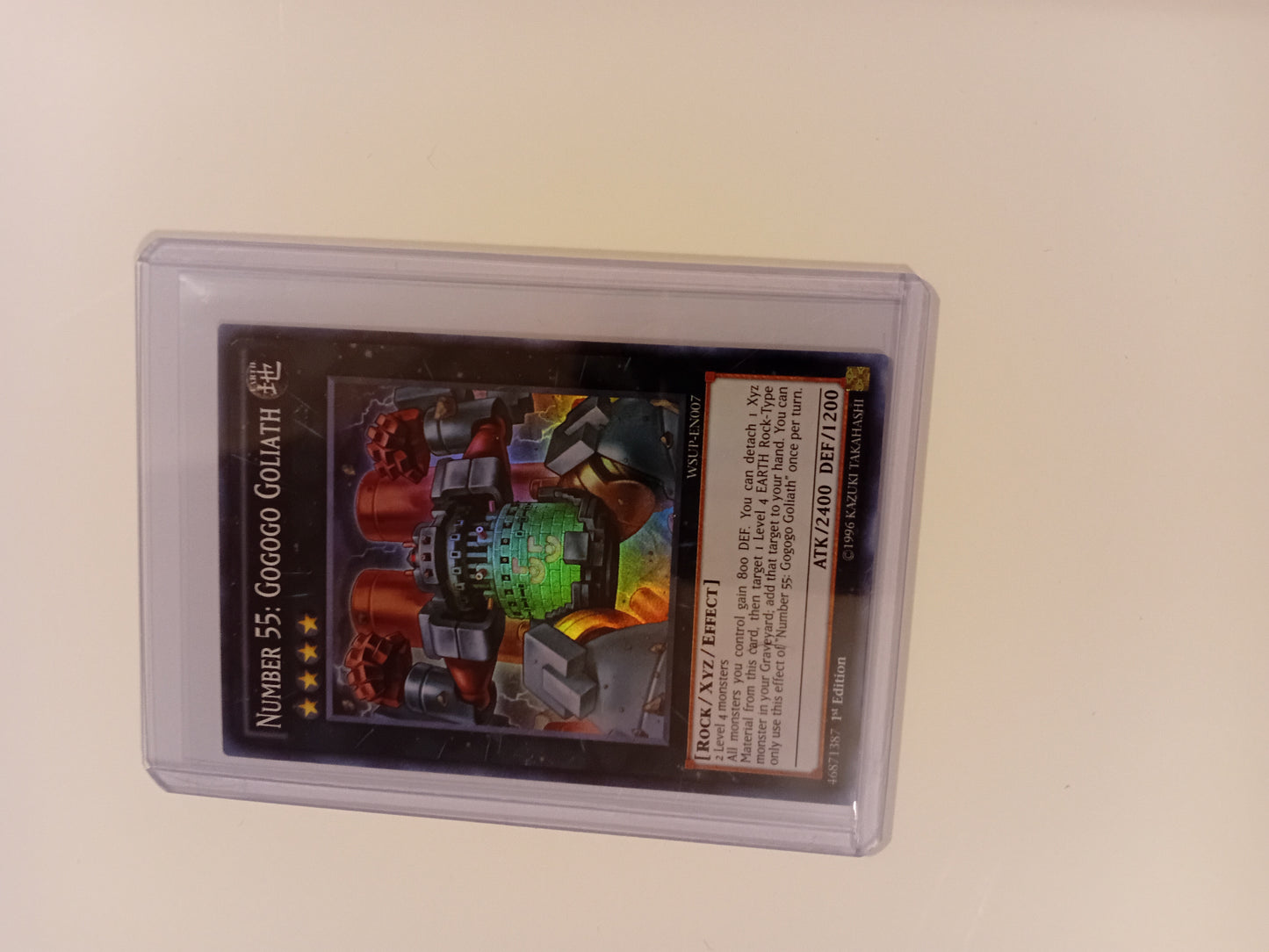 Number 55: Gogogo Goliath card (holo)