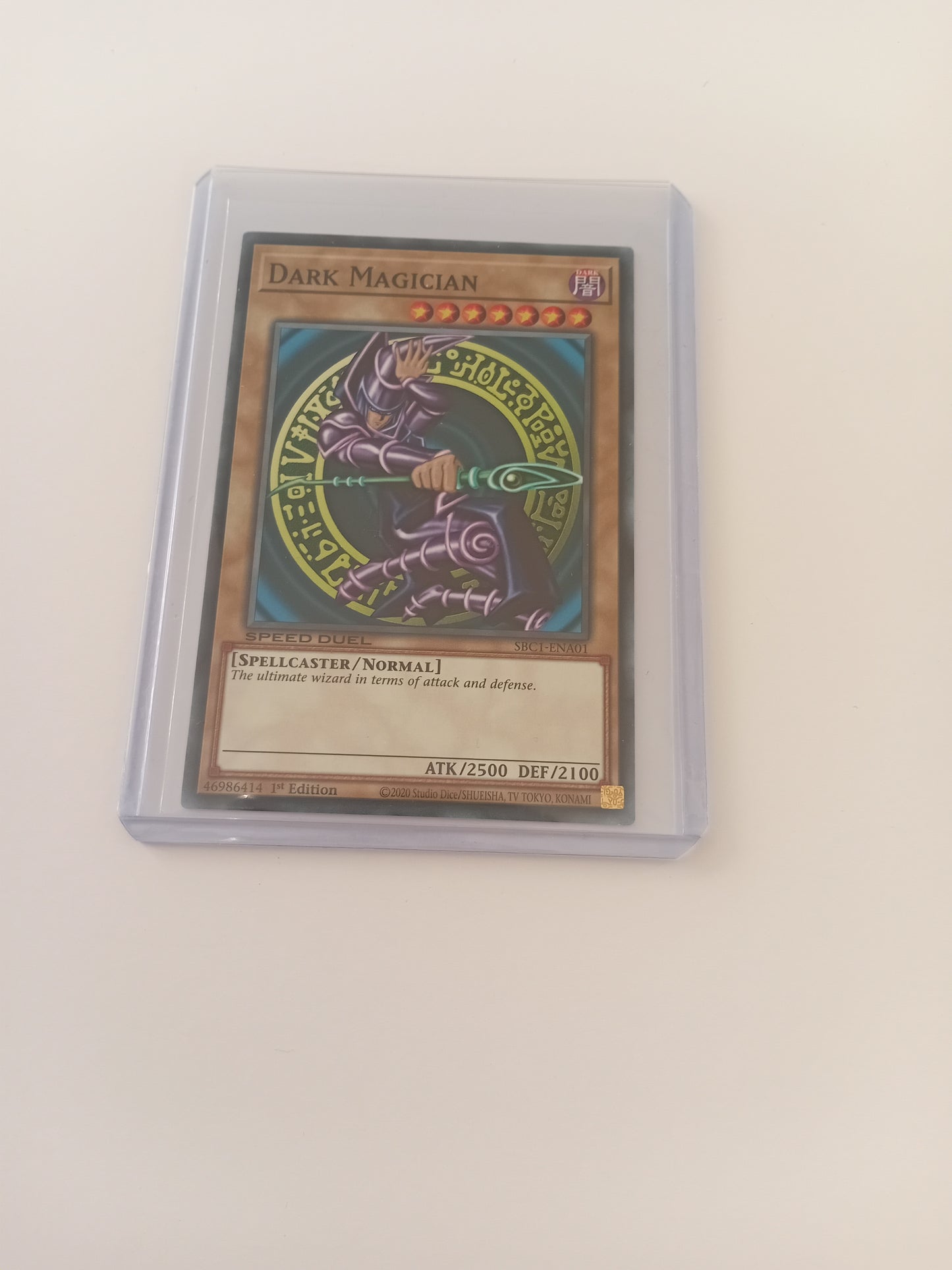 Dark Magician (speed duel version) card