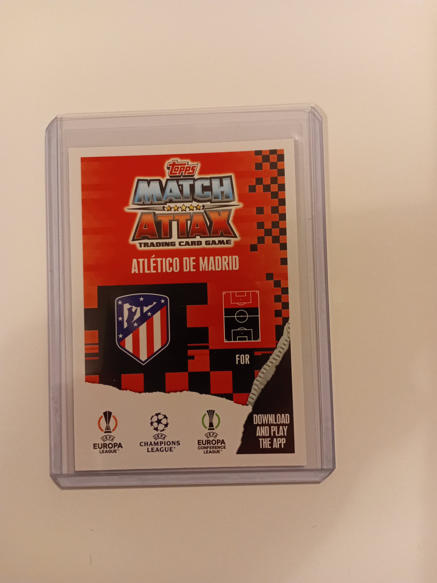 Alvaro Morata Topps Match Attax card (holo)