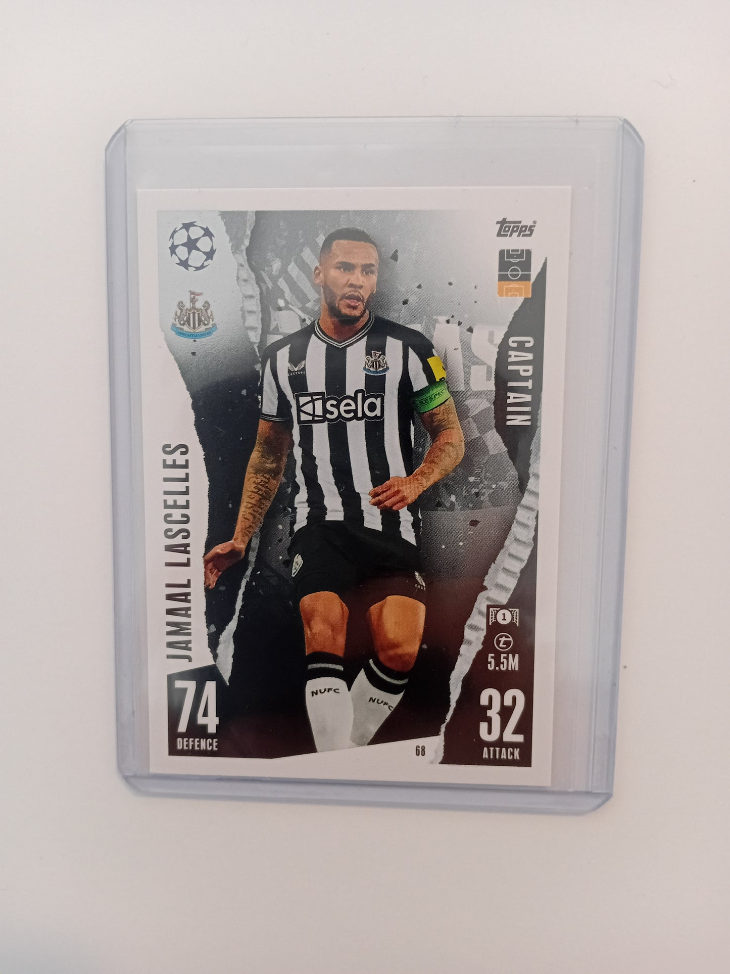 Jamaal Lascelles card (holo)