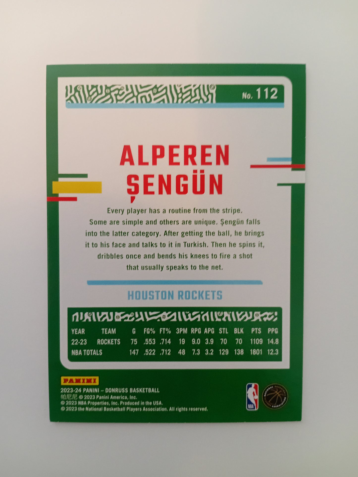 Alperen Sengun card