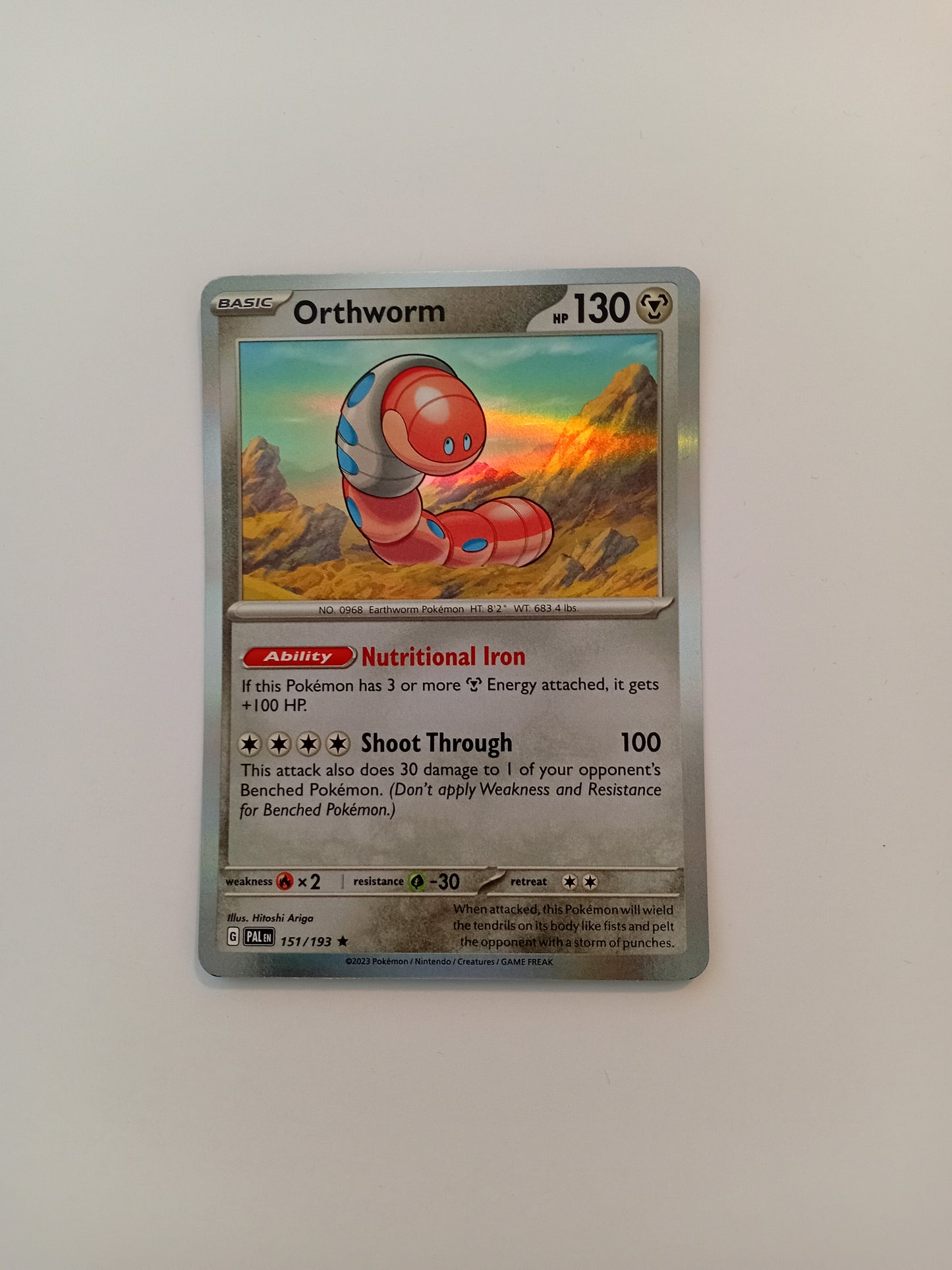 Orthworm Card (holo)