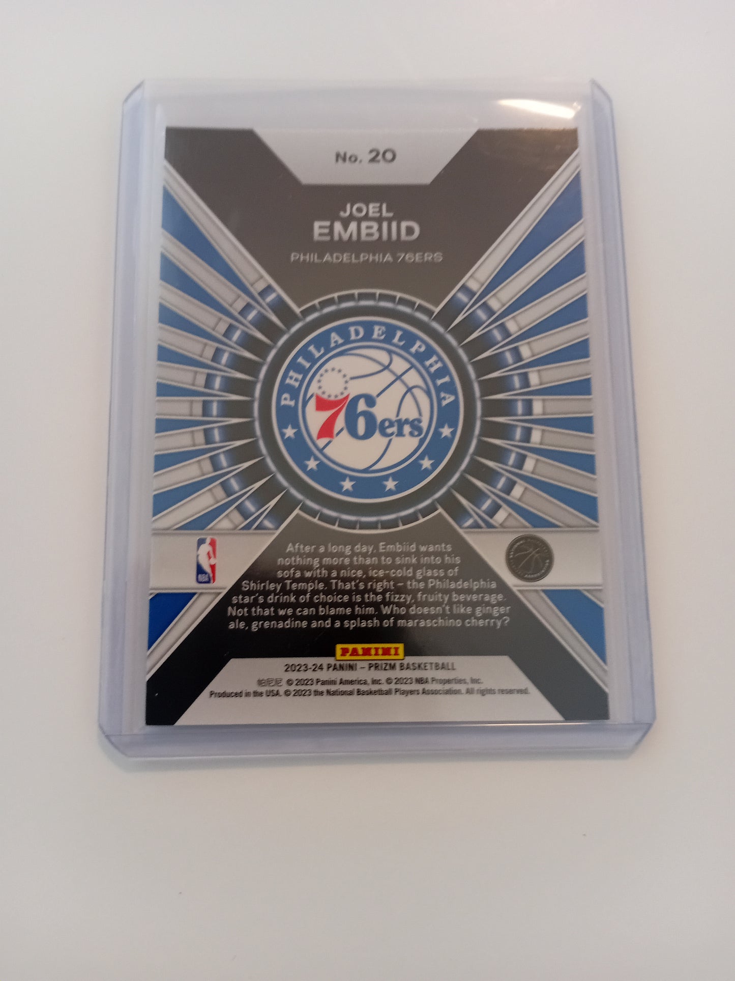 Joel Embiid holo card