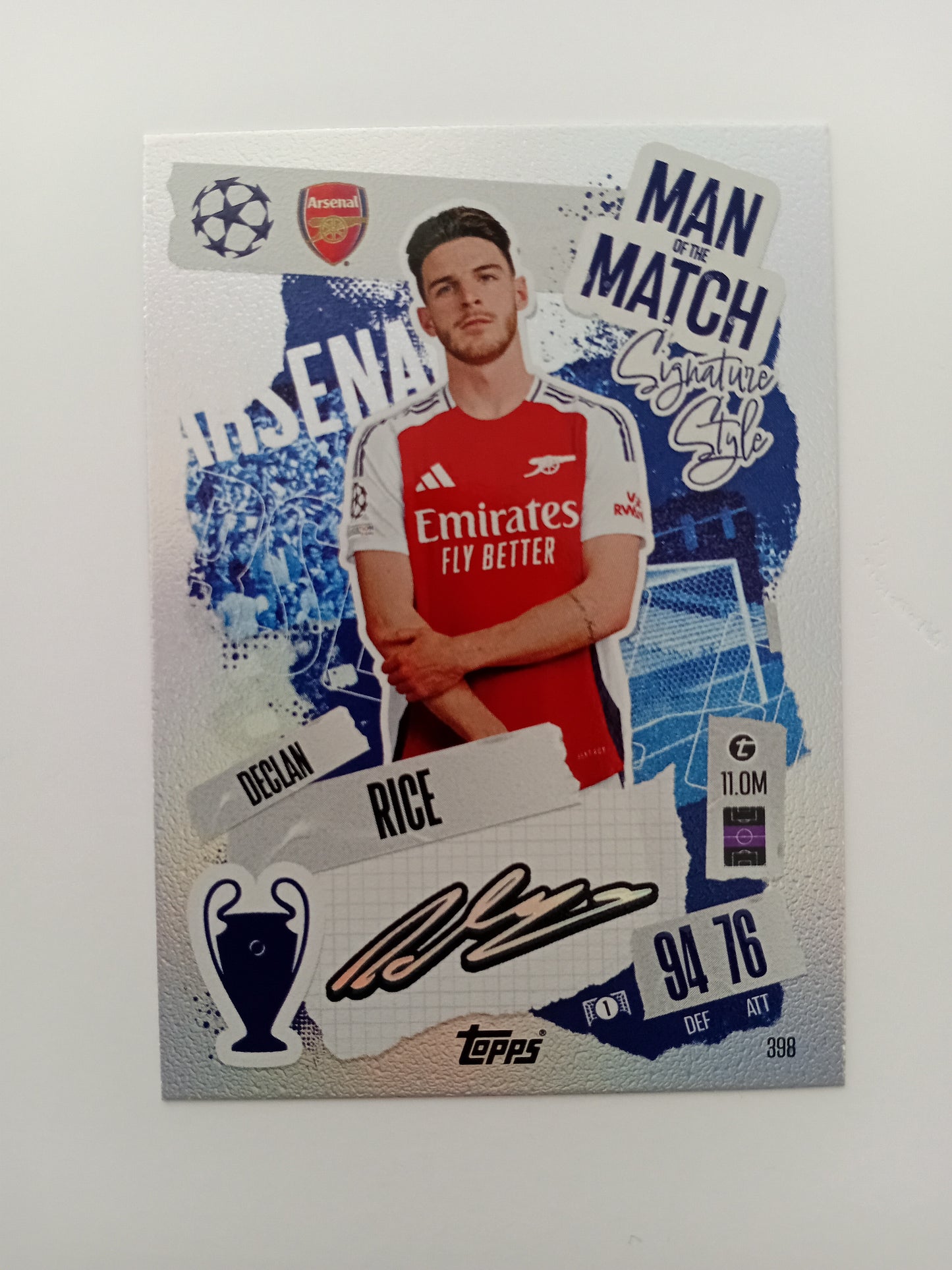 Declan Rice card (holo)