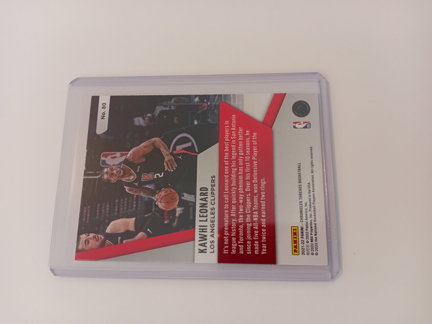Kawhi Leonard card