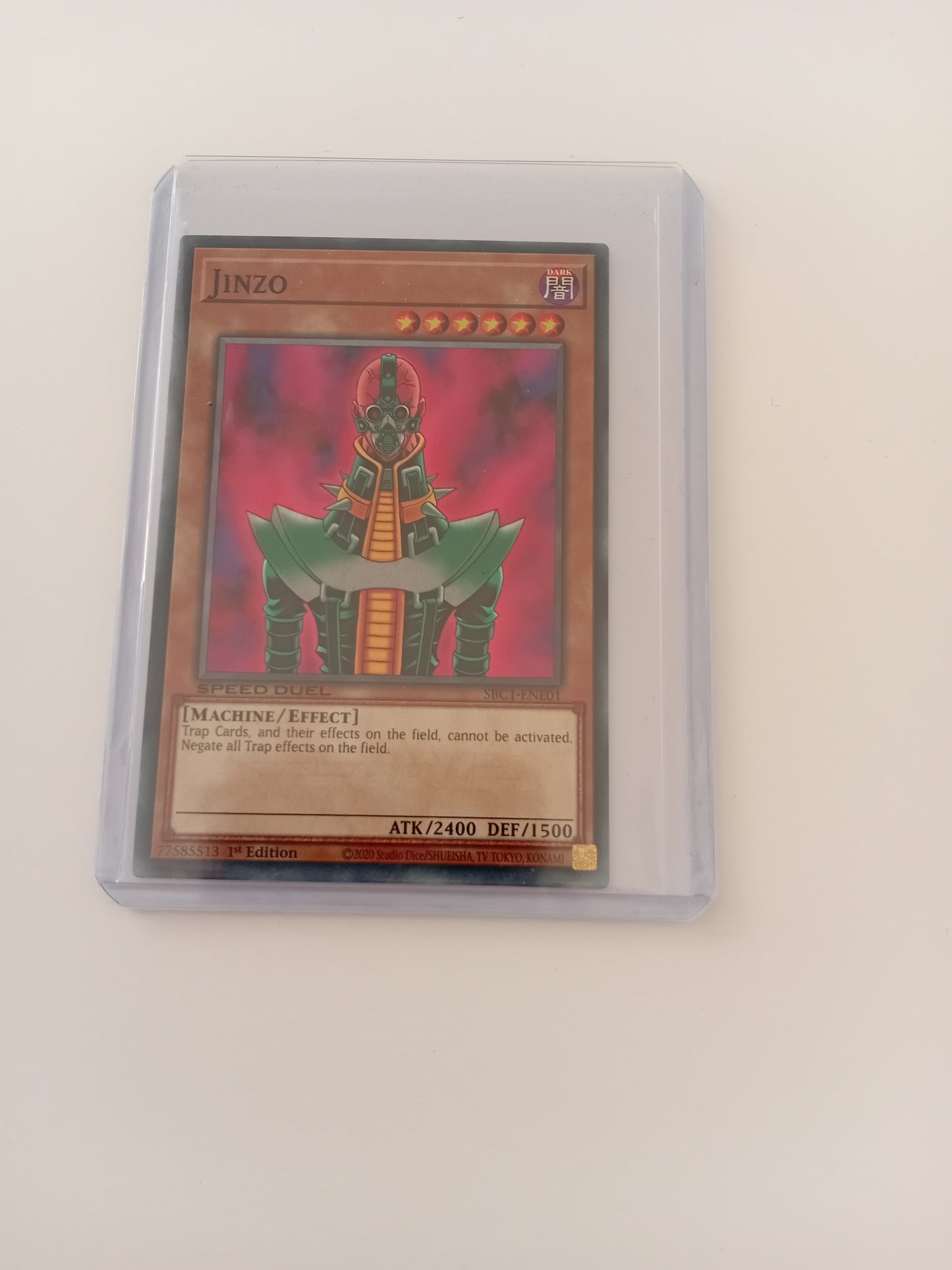 Jinzo (speed duel version) card