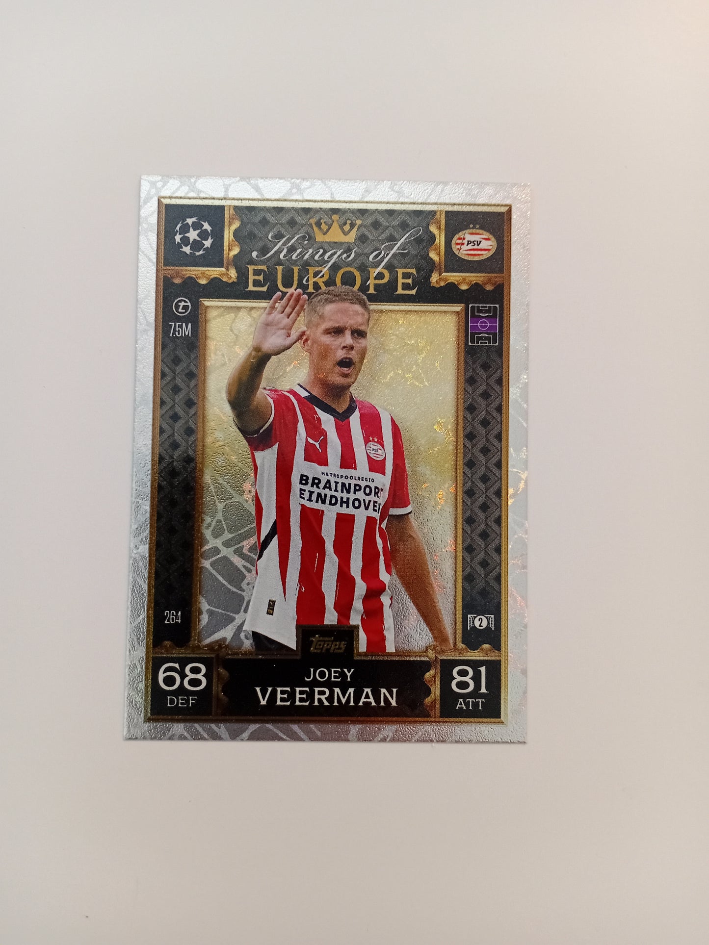 Joey Veerman card (holo)