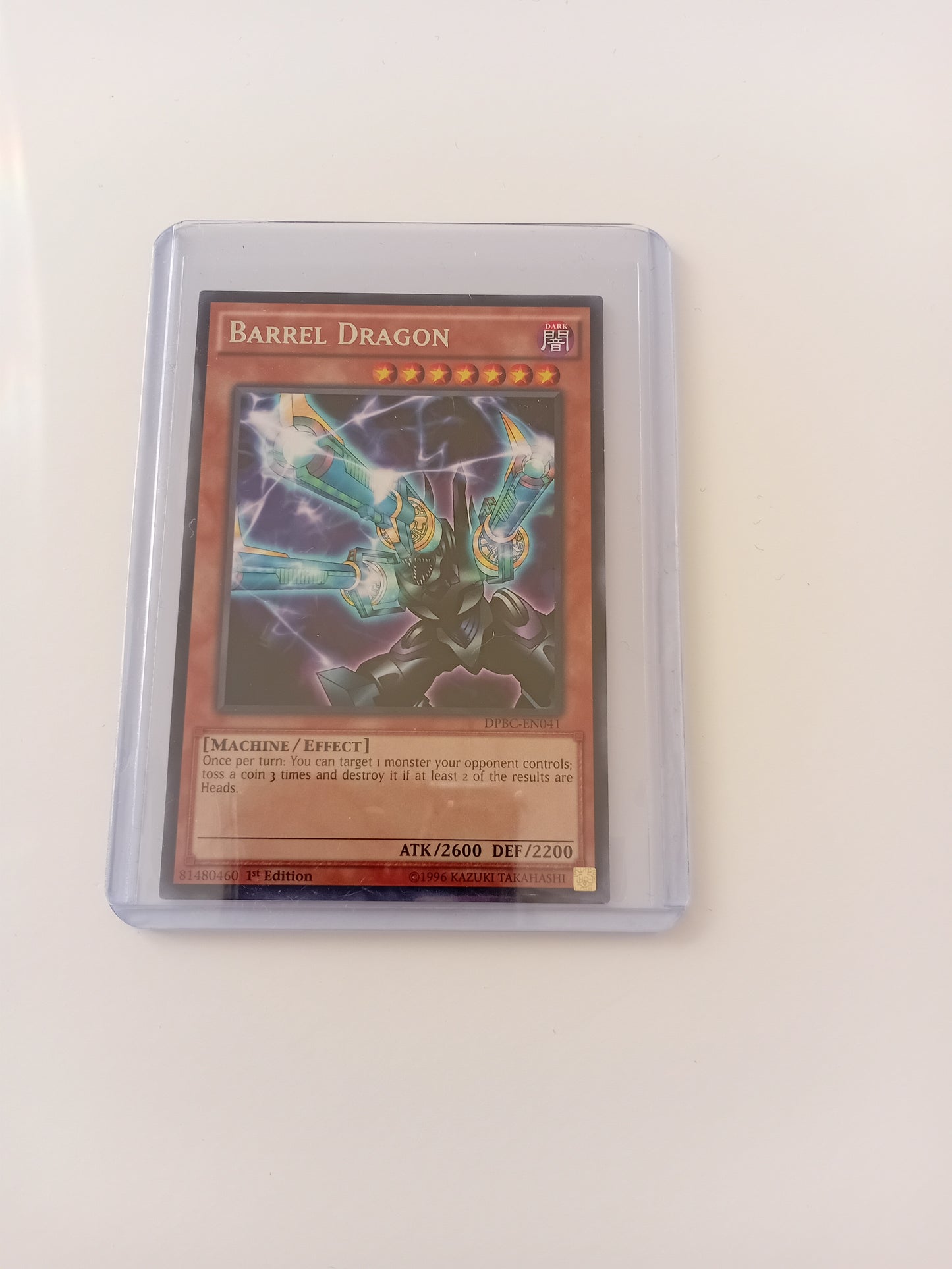 Barrel Dragon (rare, 1st Edition) card