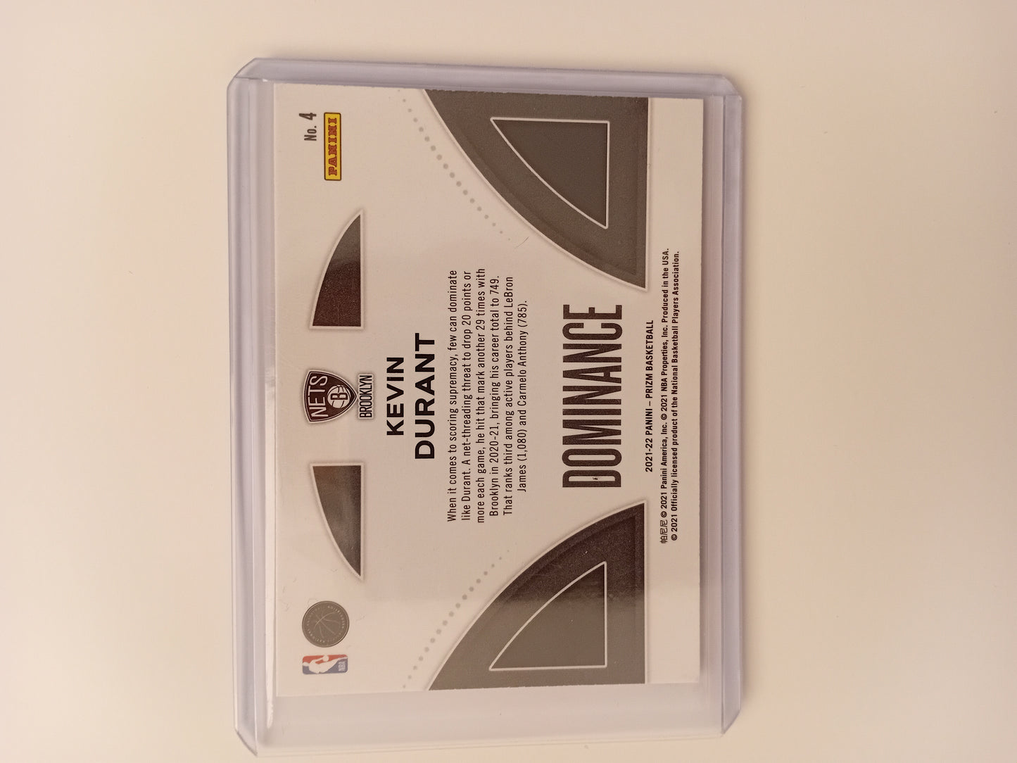 Kevin Durant card (holo)