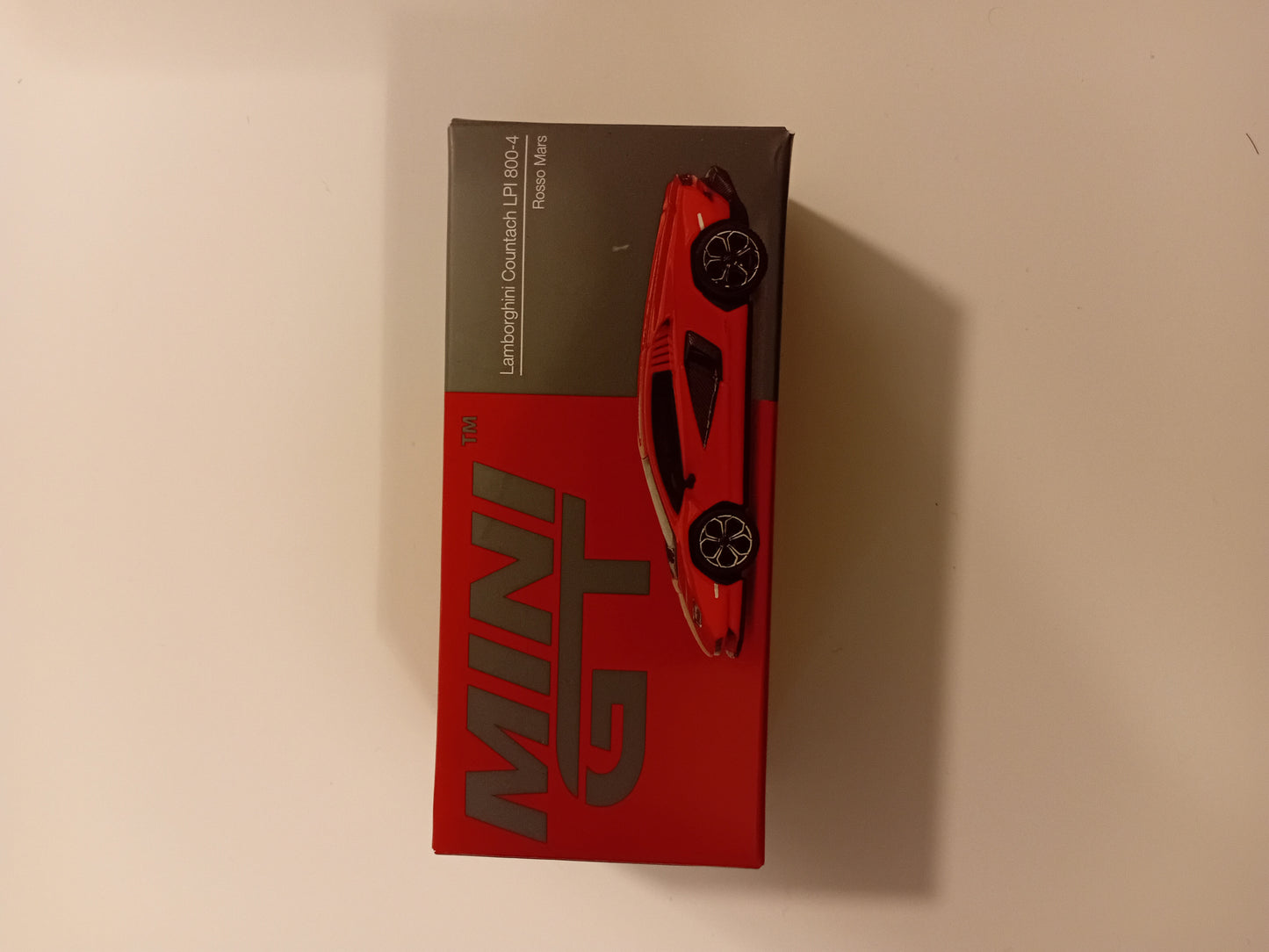 Mini GT Lamborghini Countach Rosso Mars