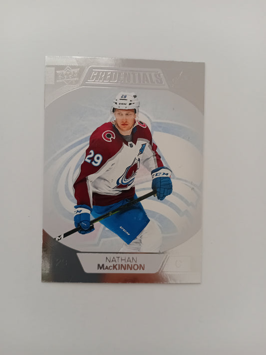 Nathan MacKinnon card (holo)