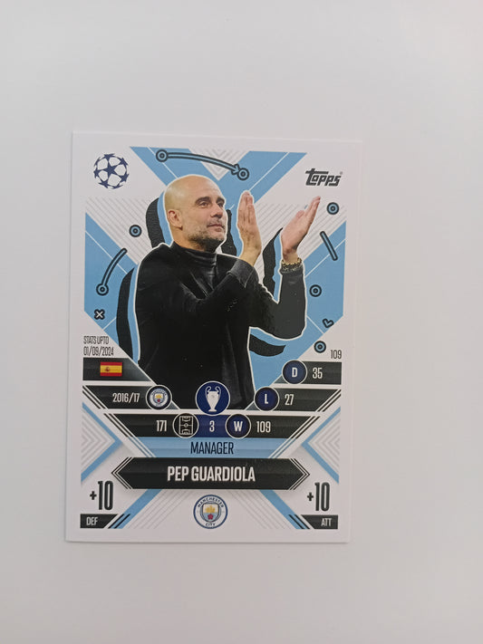Pep Guardiola card