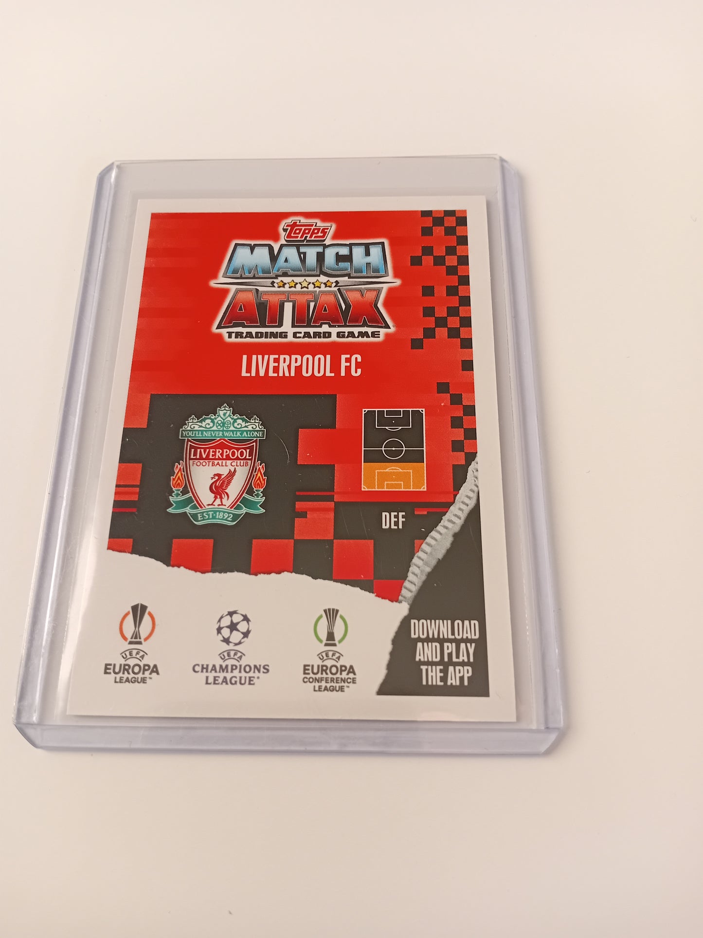 Virgil Van Dijk Card