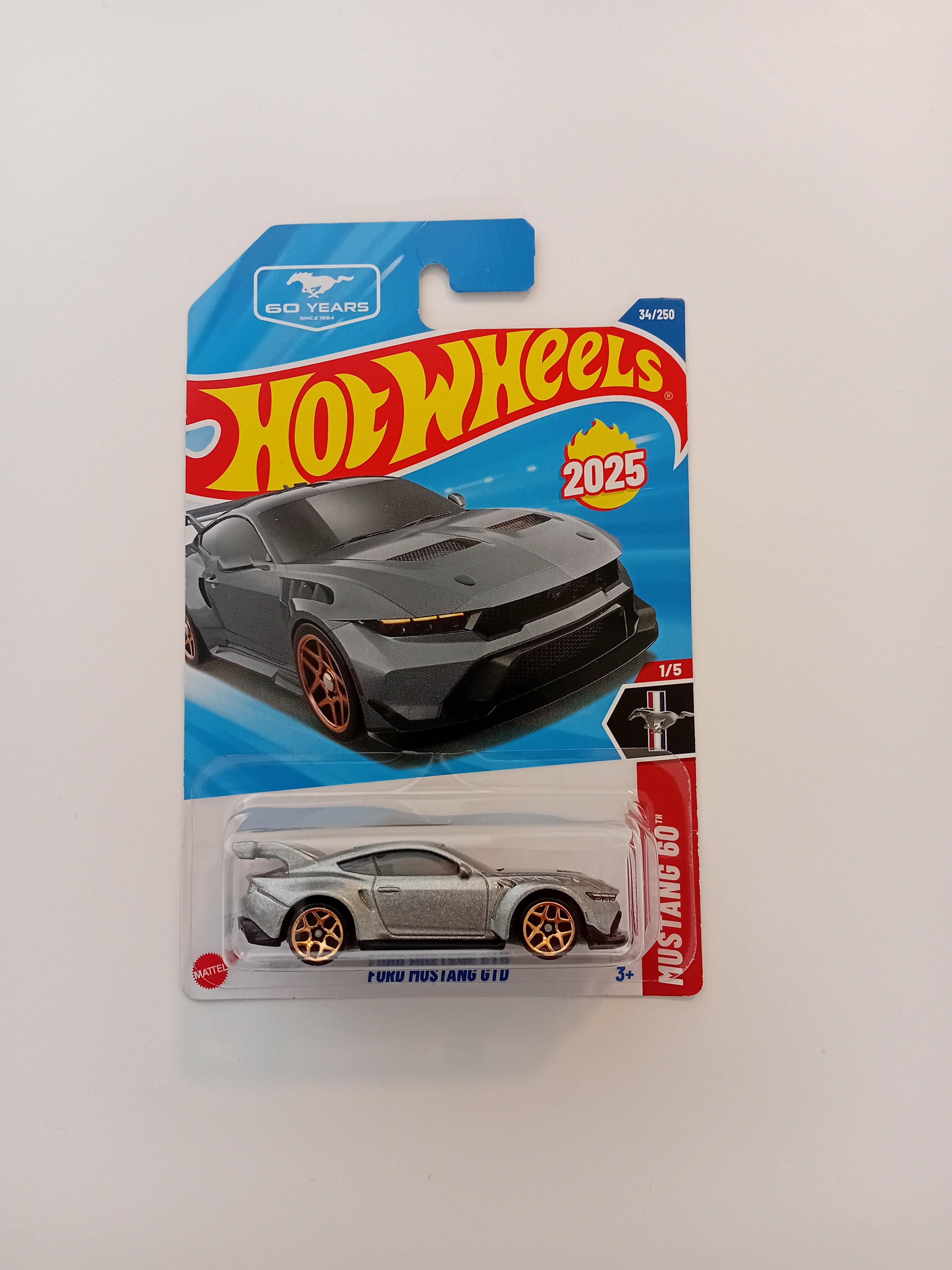 Hot Wheels Mustang GTD (Mustang 60 years anniversary