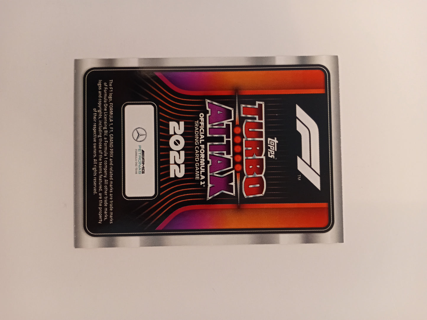 Lewis Hamilton Card (holo)