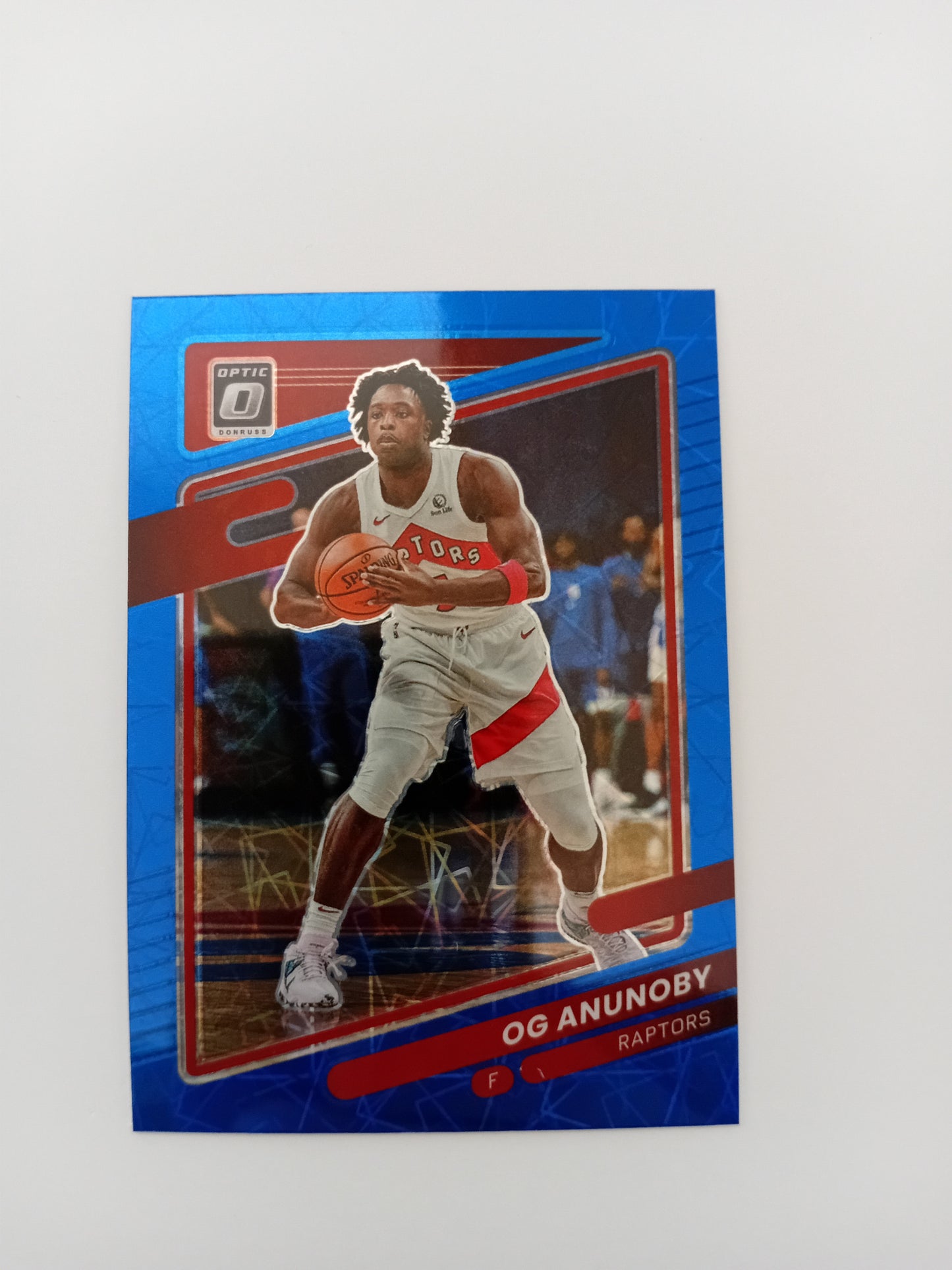 OG Anunoby Blue Velocity Prizm card (holo)