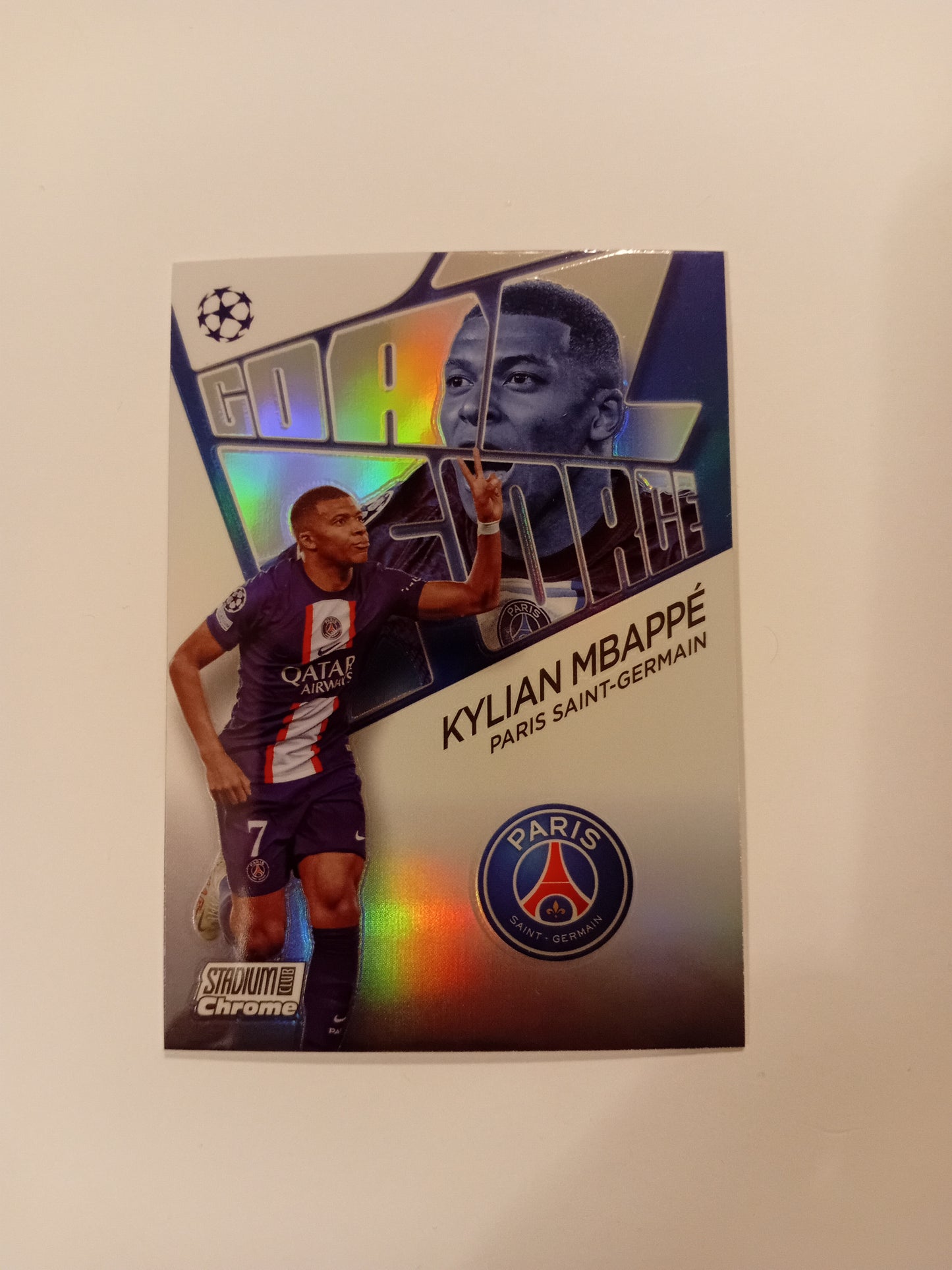 Kylian Mbappe card (holo)