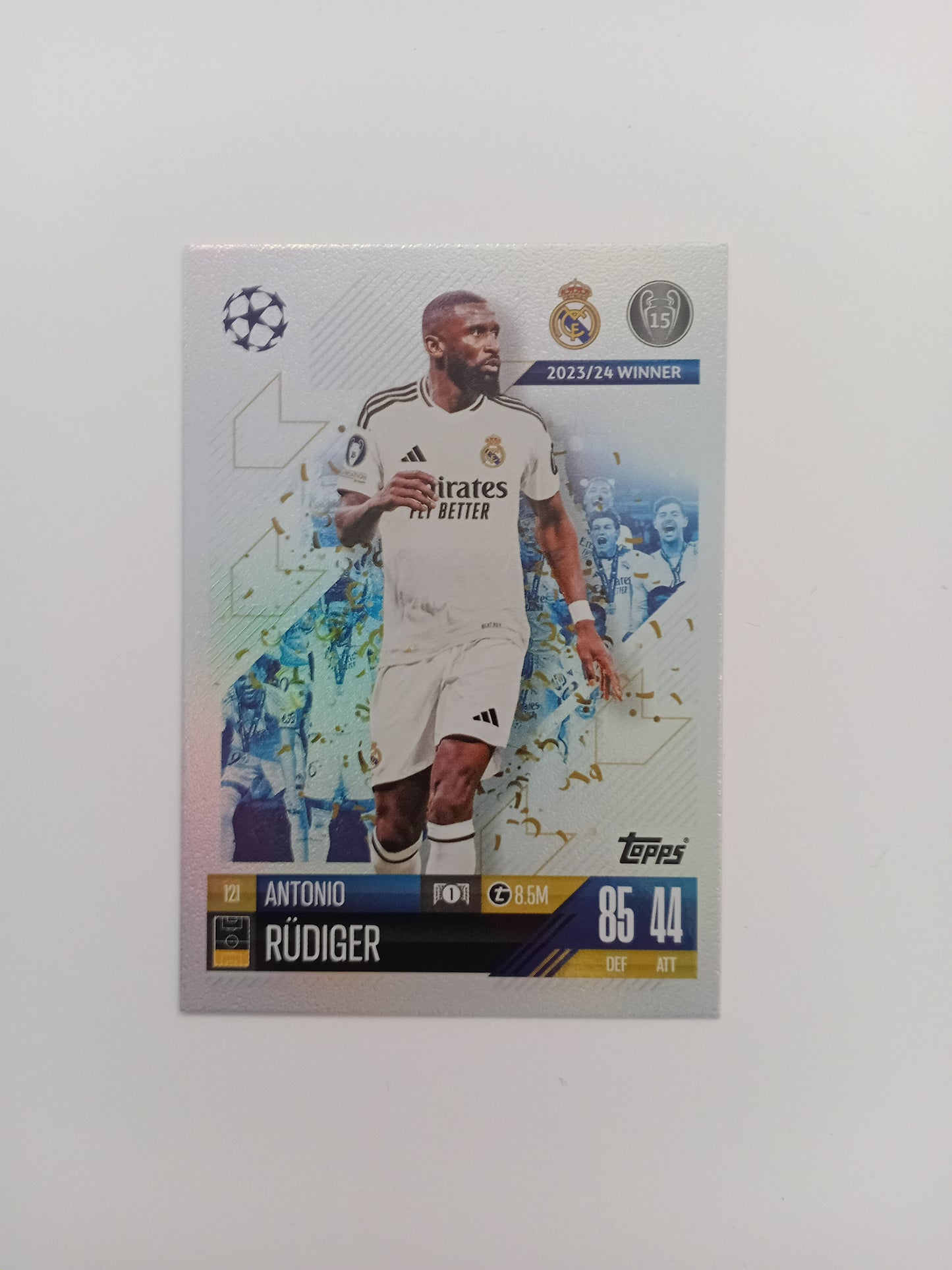 Antonio Rudiger card (holo)