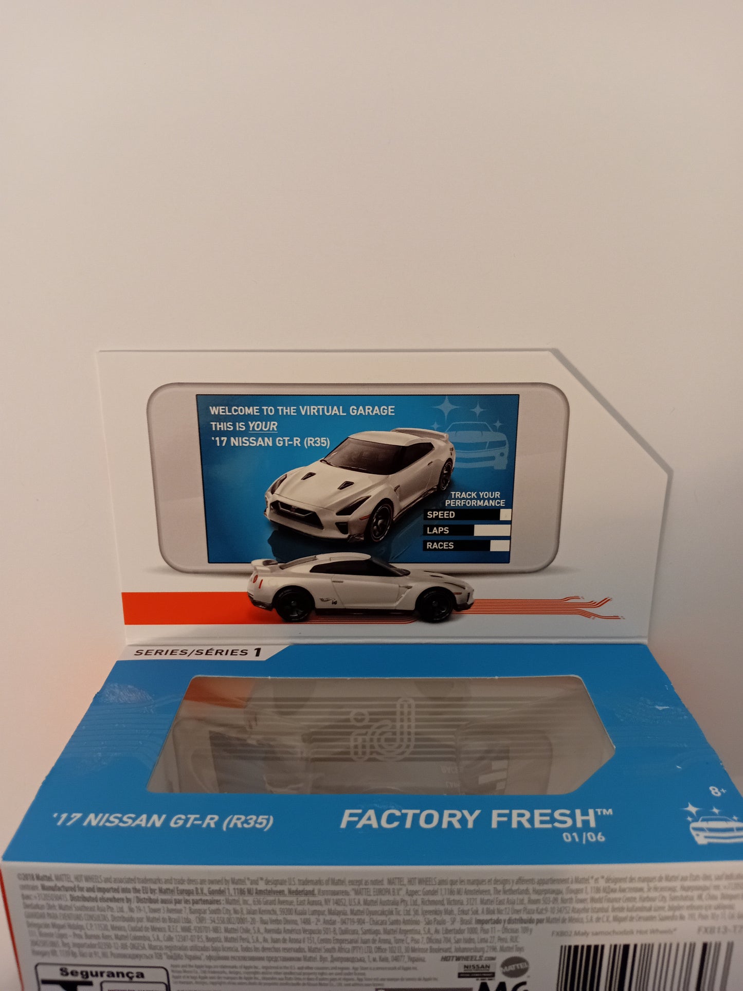 Loose Hot Wheels ID '17 Nissan GTR