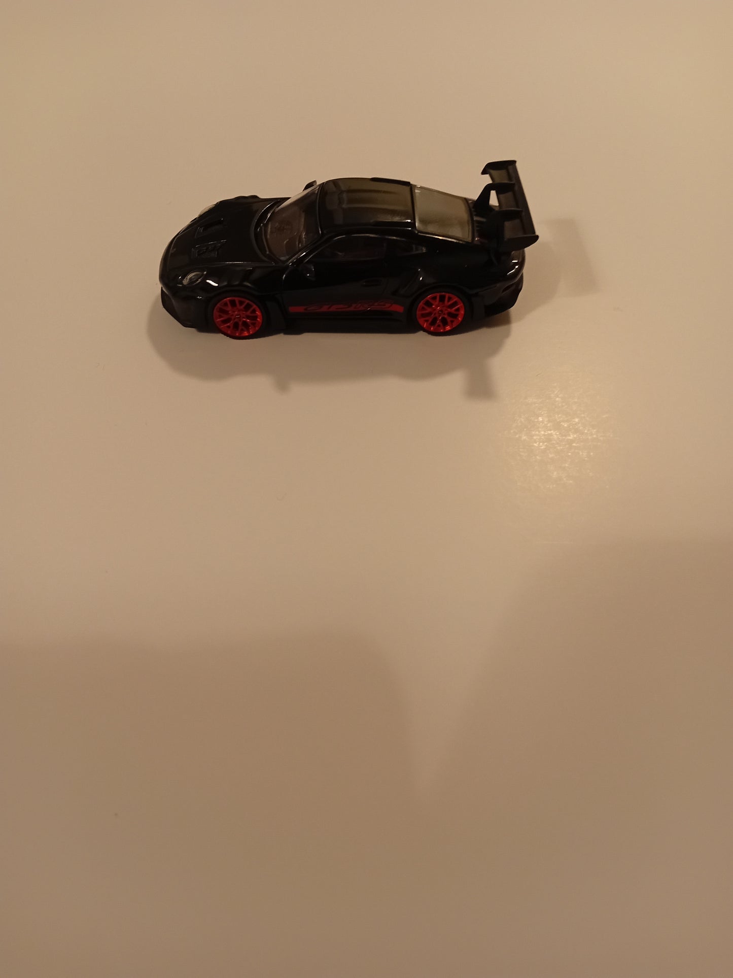 Mini GT Porsche 911 GT3 RS Black with Pyro Red