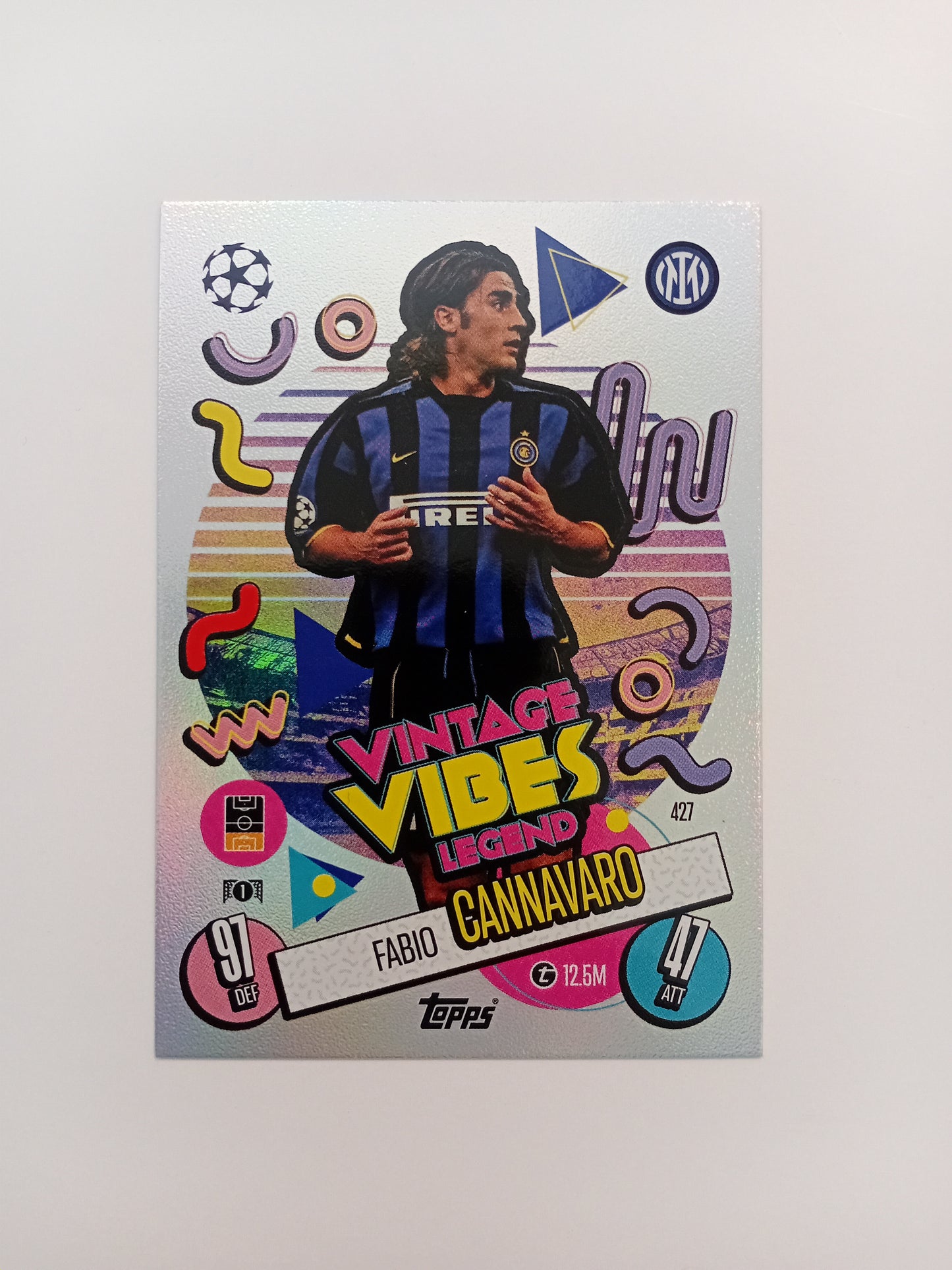 Fabio Cannavaro card (holo)