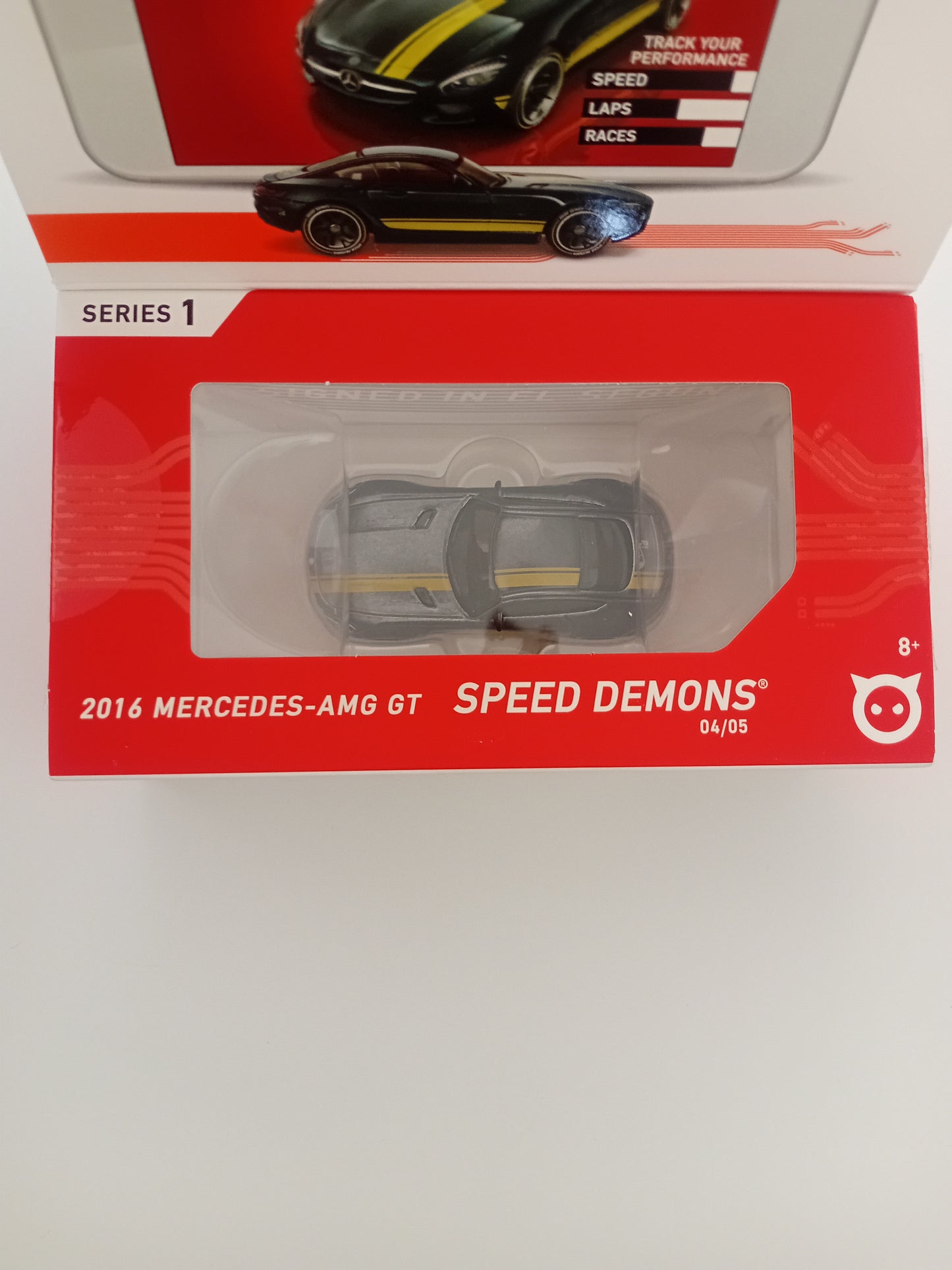 Loose Hot Wheels ID 2016 Mercedes AMG GT