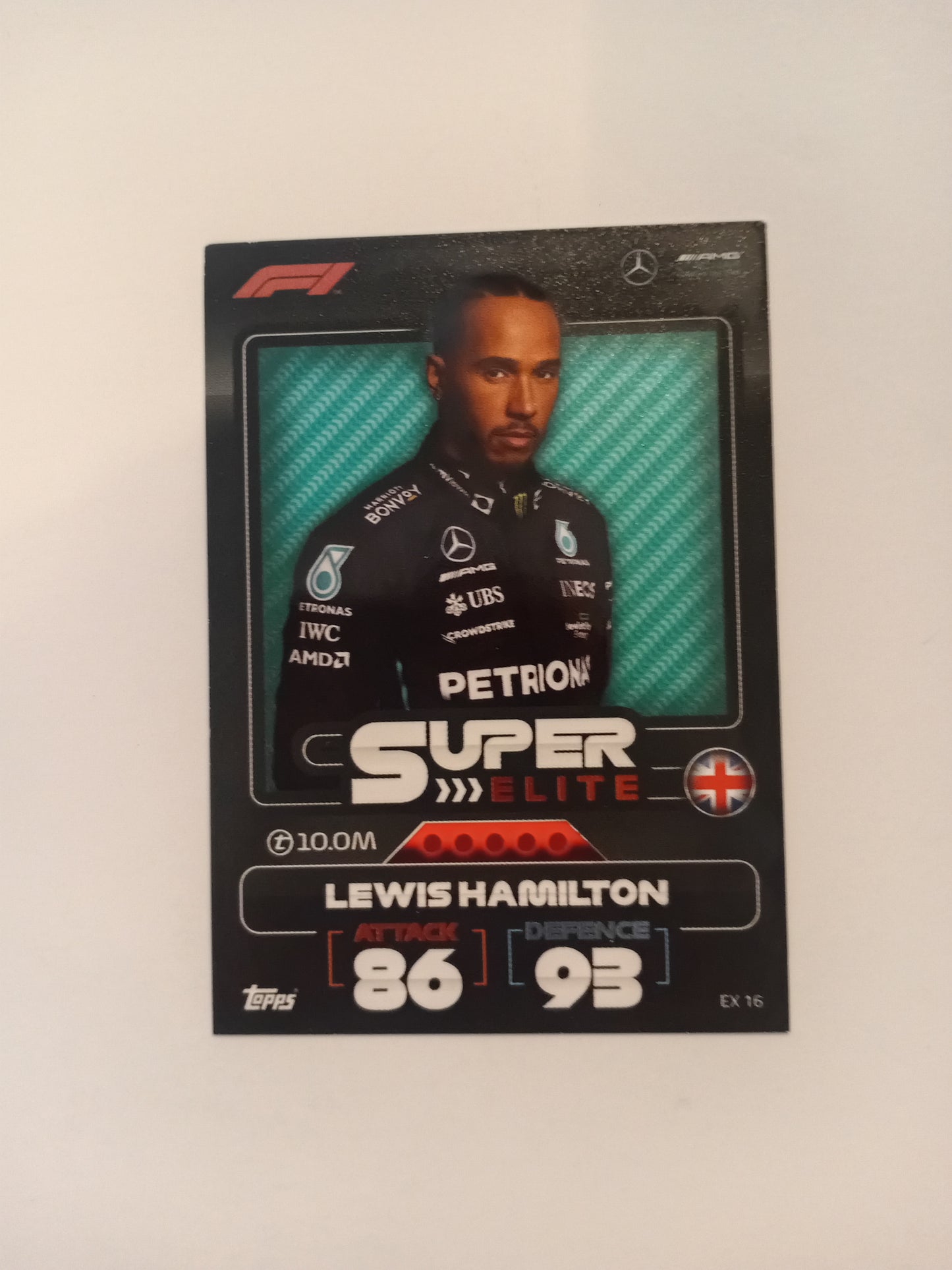 Lewis Hamilton Card (holo)
