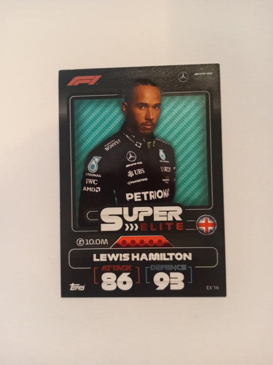 Lewis Hamilton Card (holo)