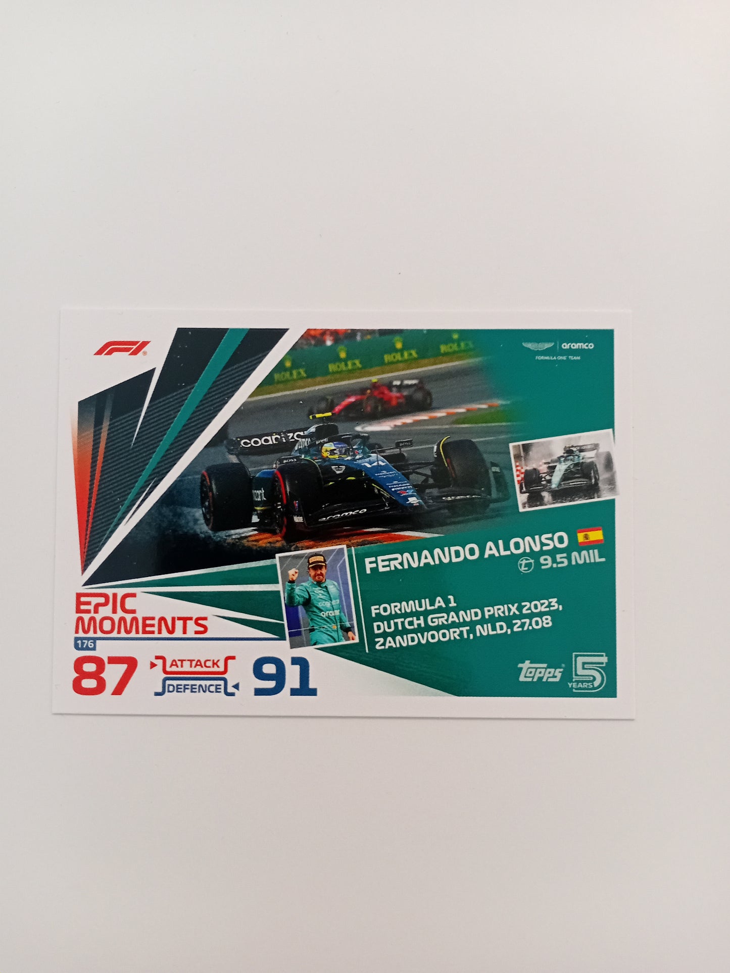 Fernando Alonso card