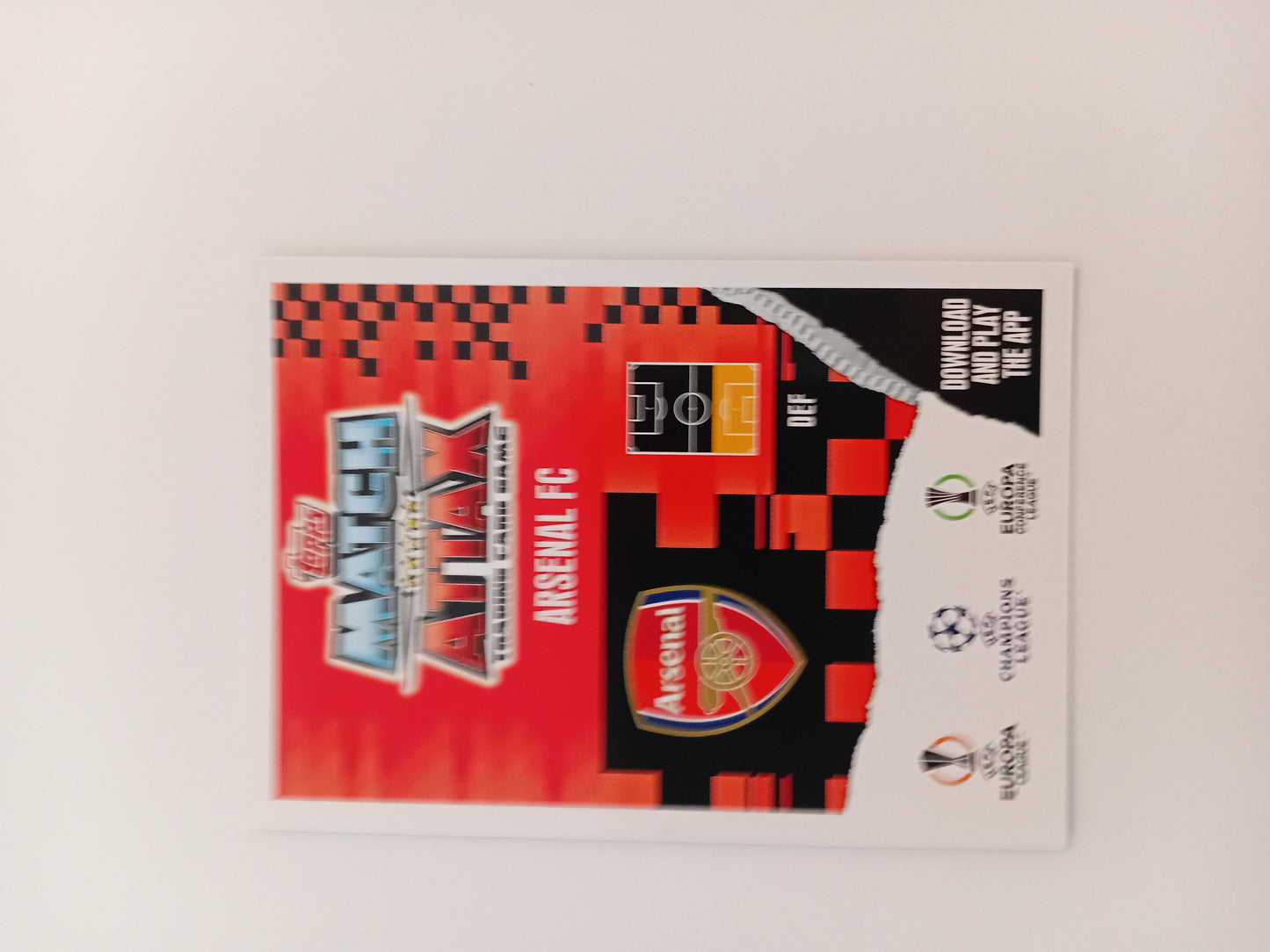 William Saliba card (holo)