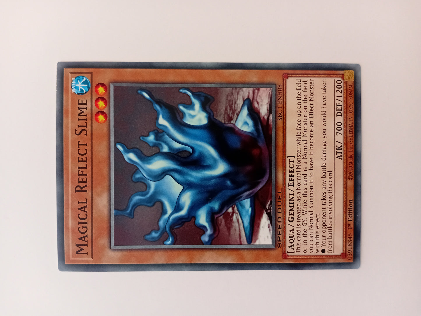 Magical Reflect Slime card (speed duel version)
