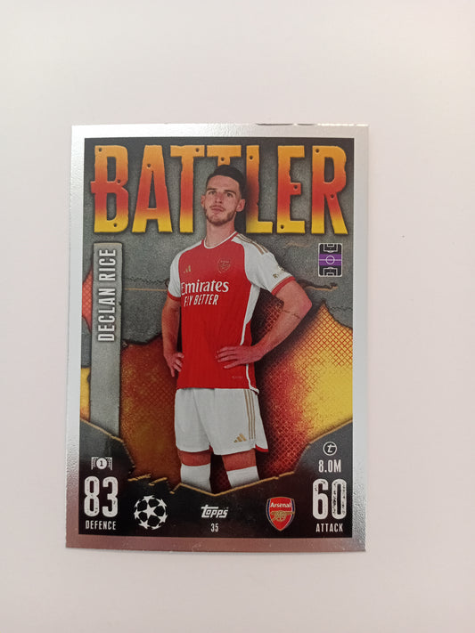 Declan Rice card (holo)