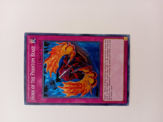 Horn of the Phantom Beast card (holo)