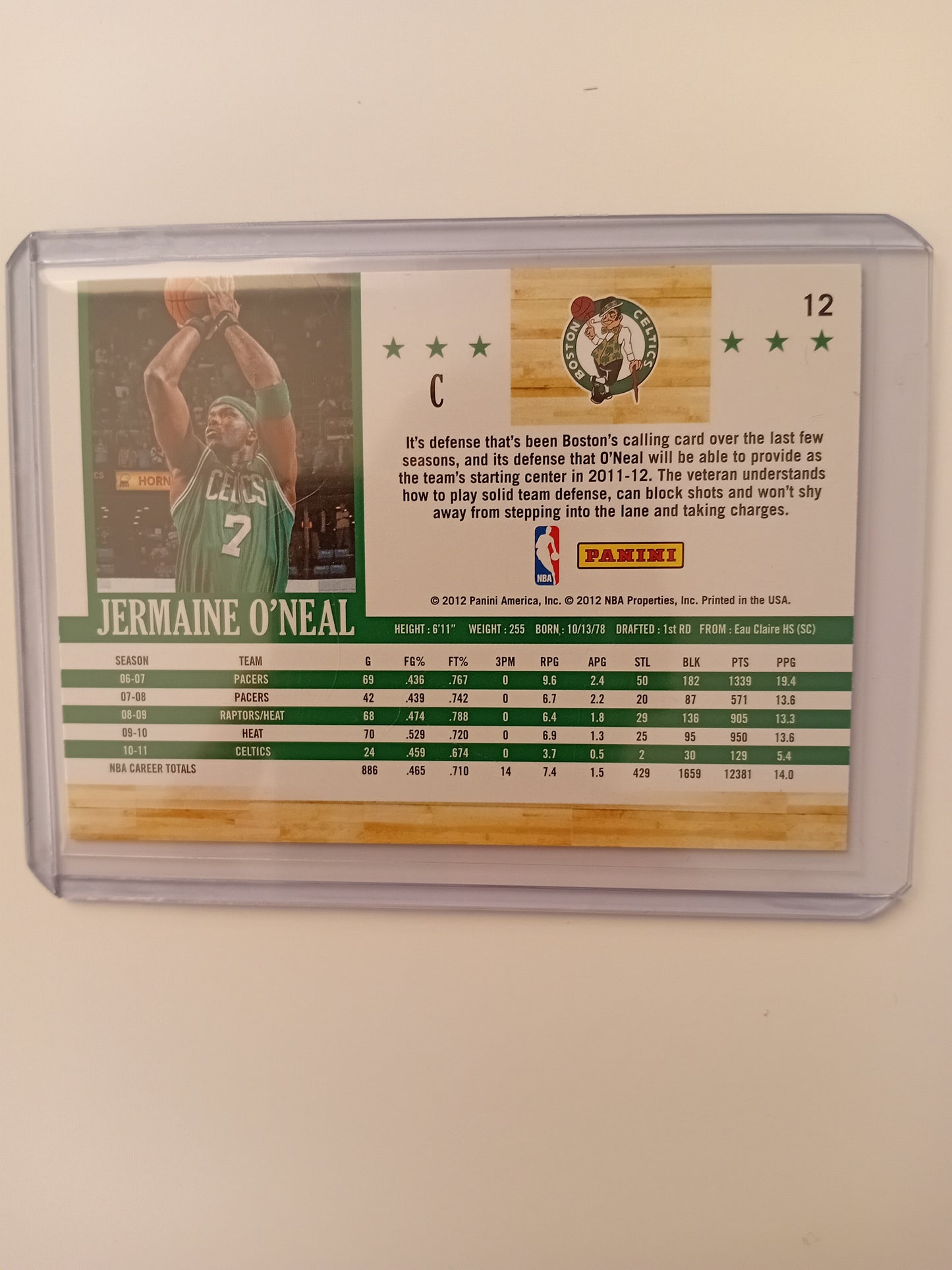 Jermaine O'Neal card