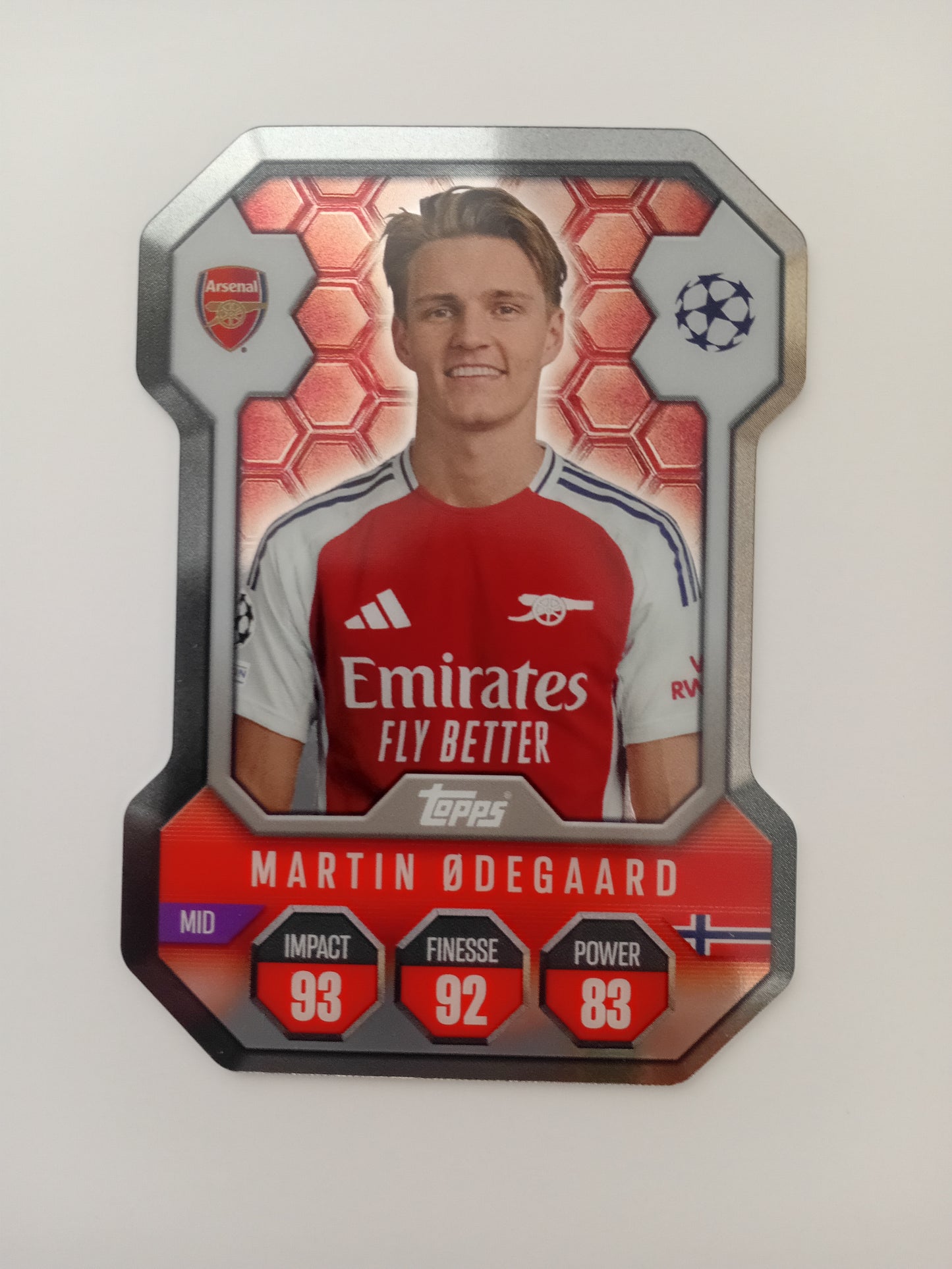 Martin Odegaard card (holo)
