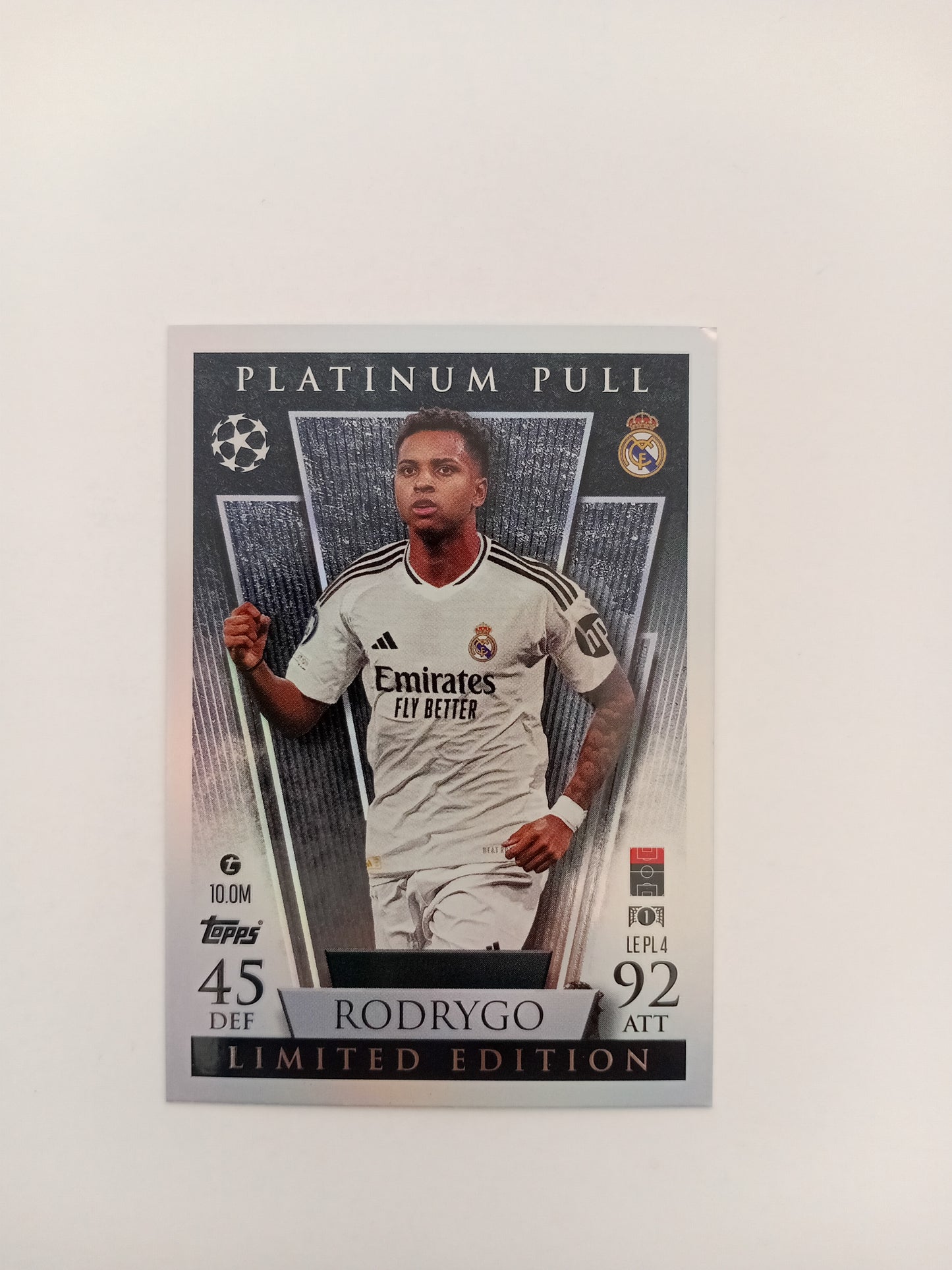 Rodrygo Limited Edition card (holo)