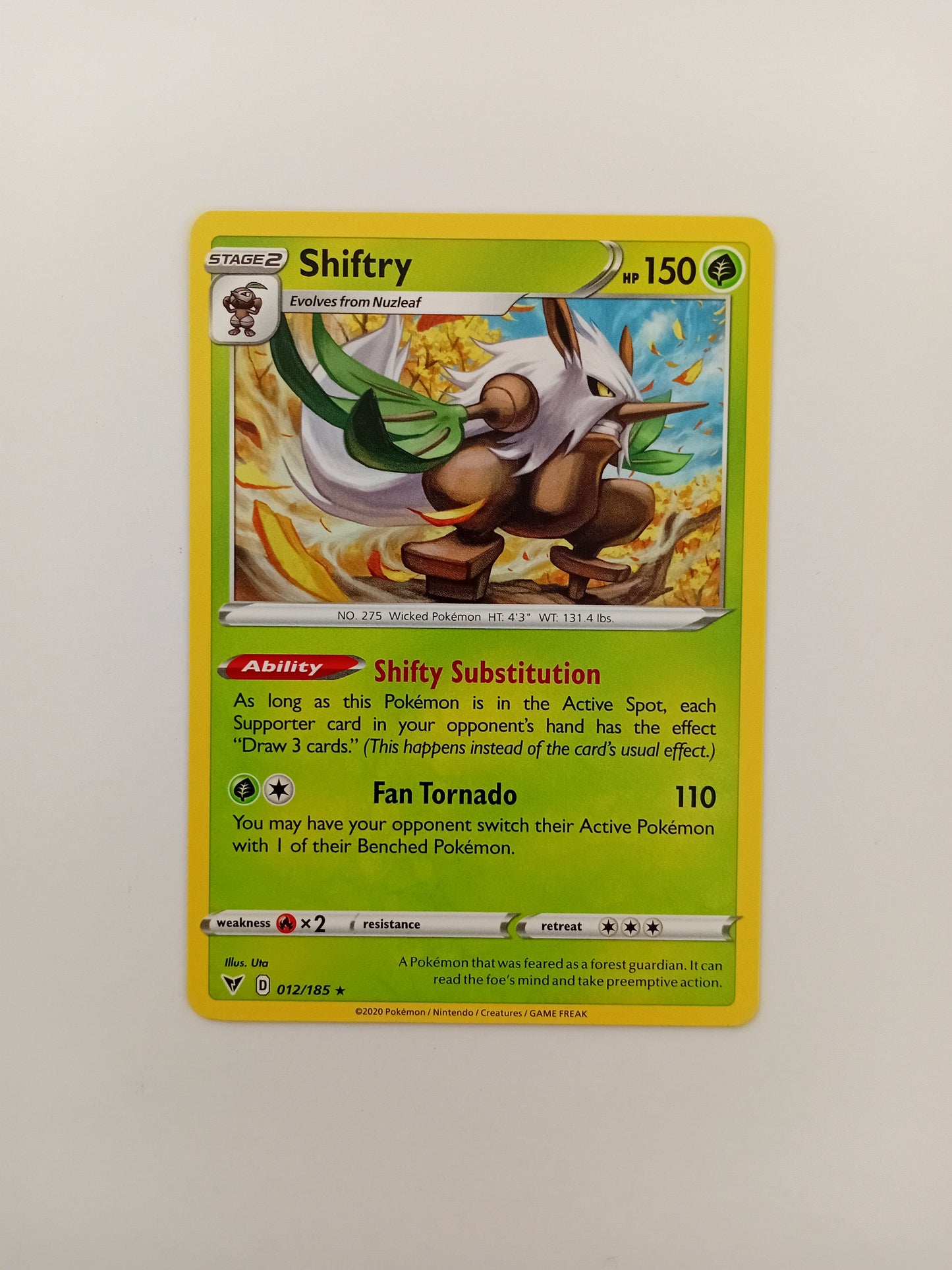 Shiftry card
